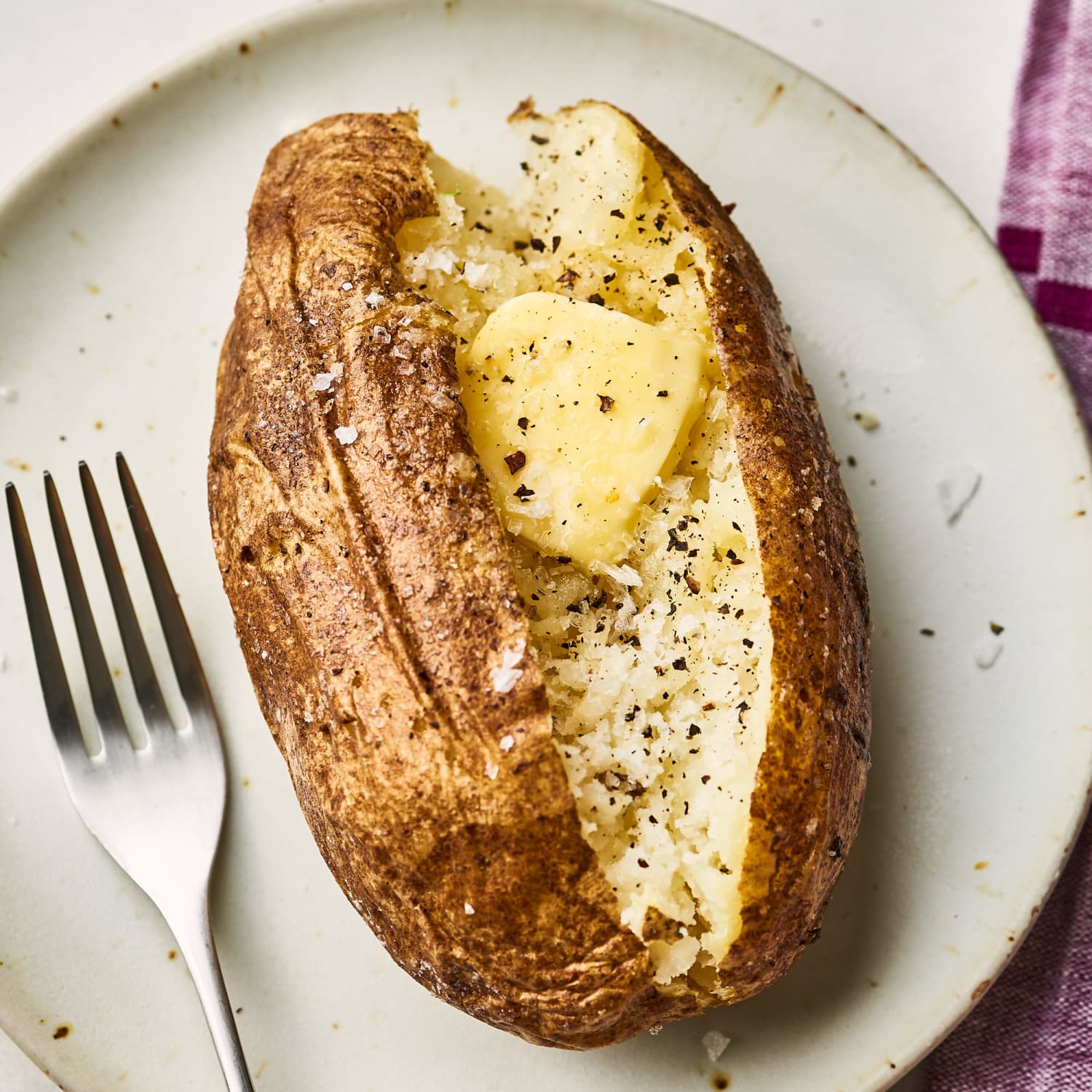 Microwave Baked Potato Recipe | Kitchn