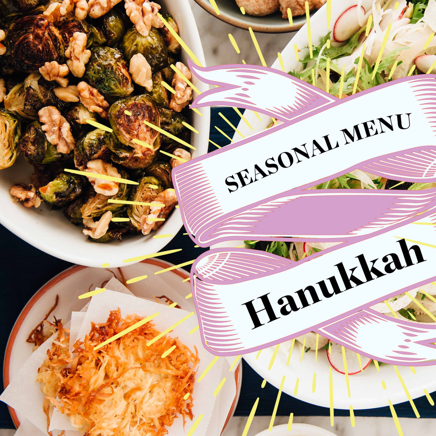 A Seasonal Hanukkah Menu From Amelia Saltsman Kitchn