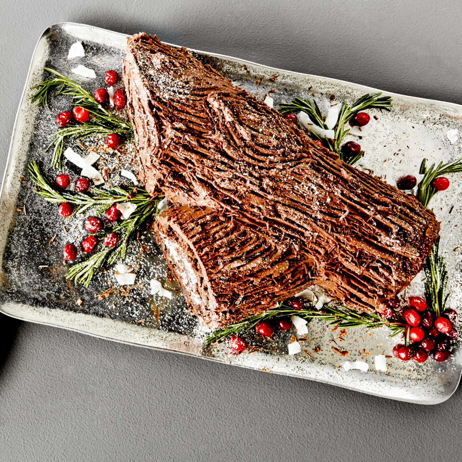 Njspdjh Yule Log Cake Pan Disposable Yule Log Cake Pan DIY