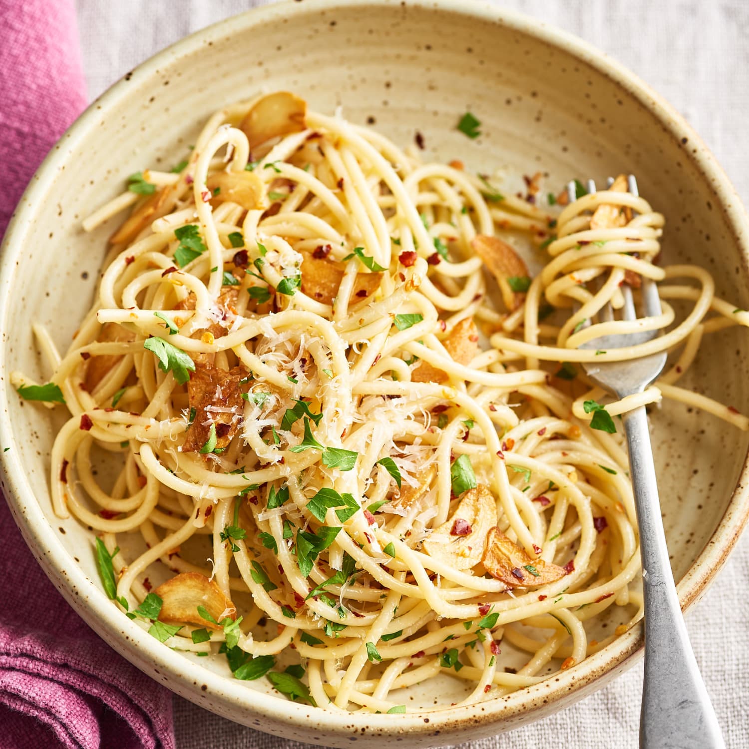 Spaghetti Aglio E Olio Recipe Kitchn