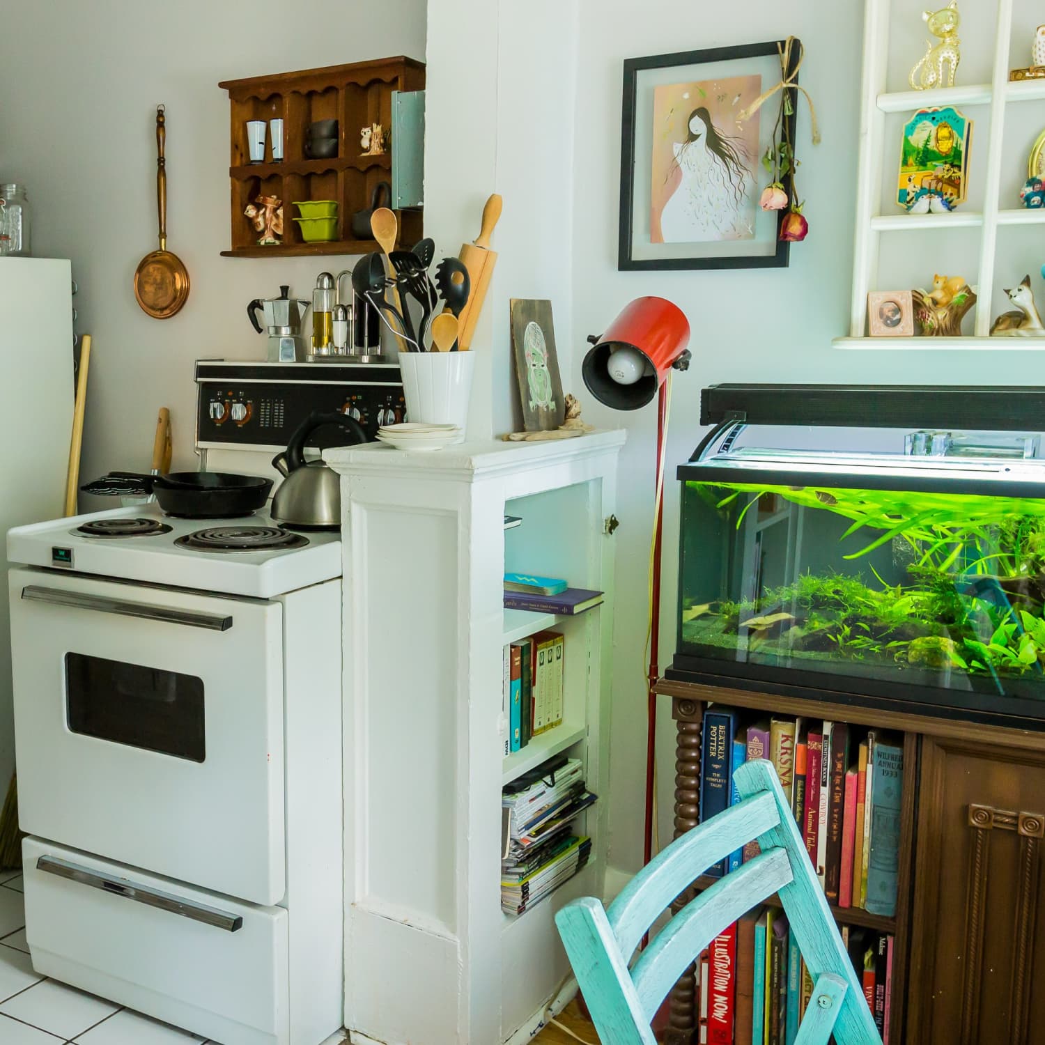 Renter's Cabinet Cover Up - Brighten up Your Kitchen Cabinets