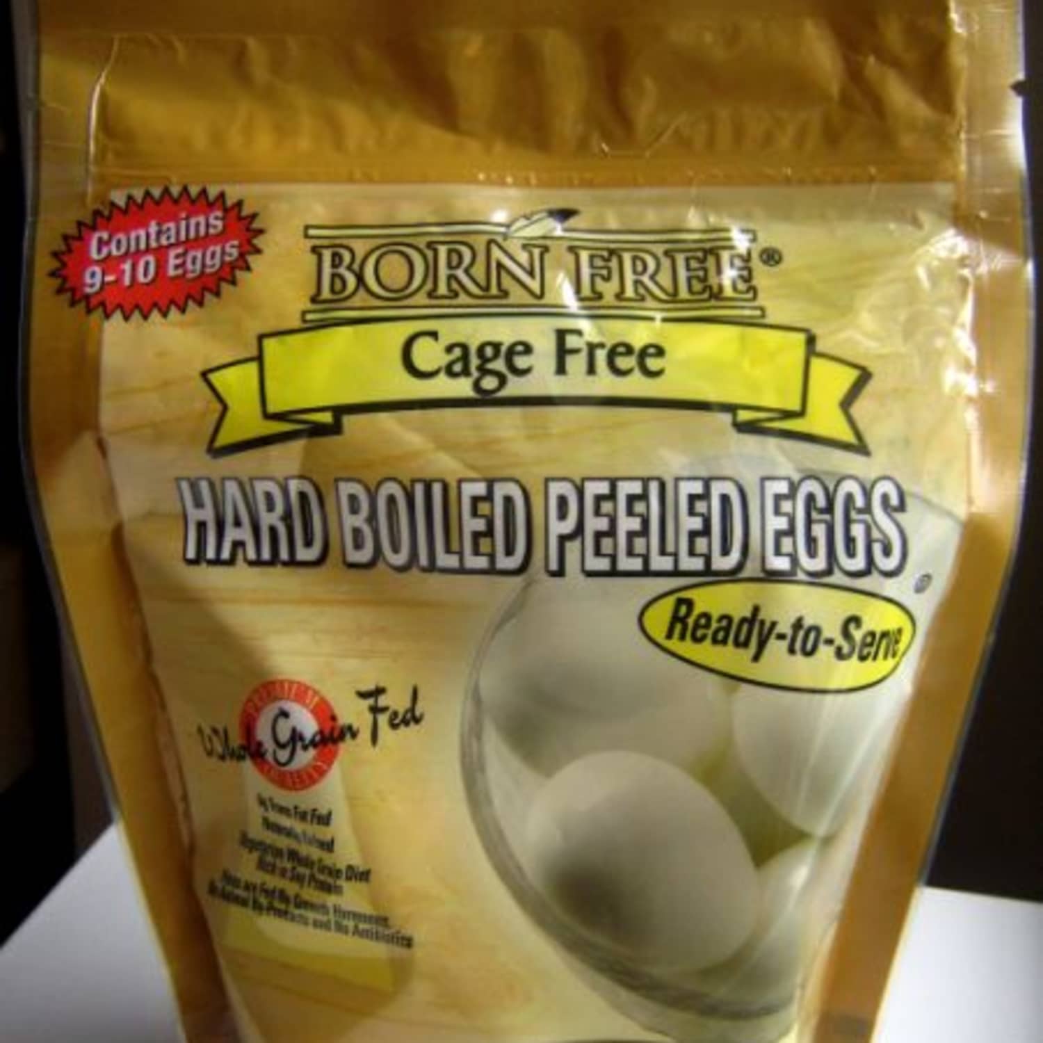 Skeptical Shopper: Born Free Hard Boiled Peeled Eggs