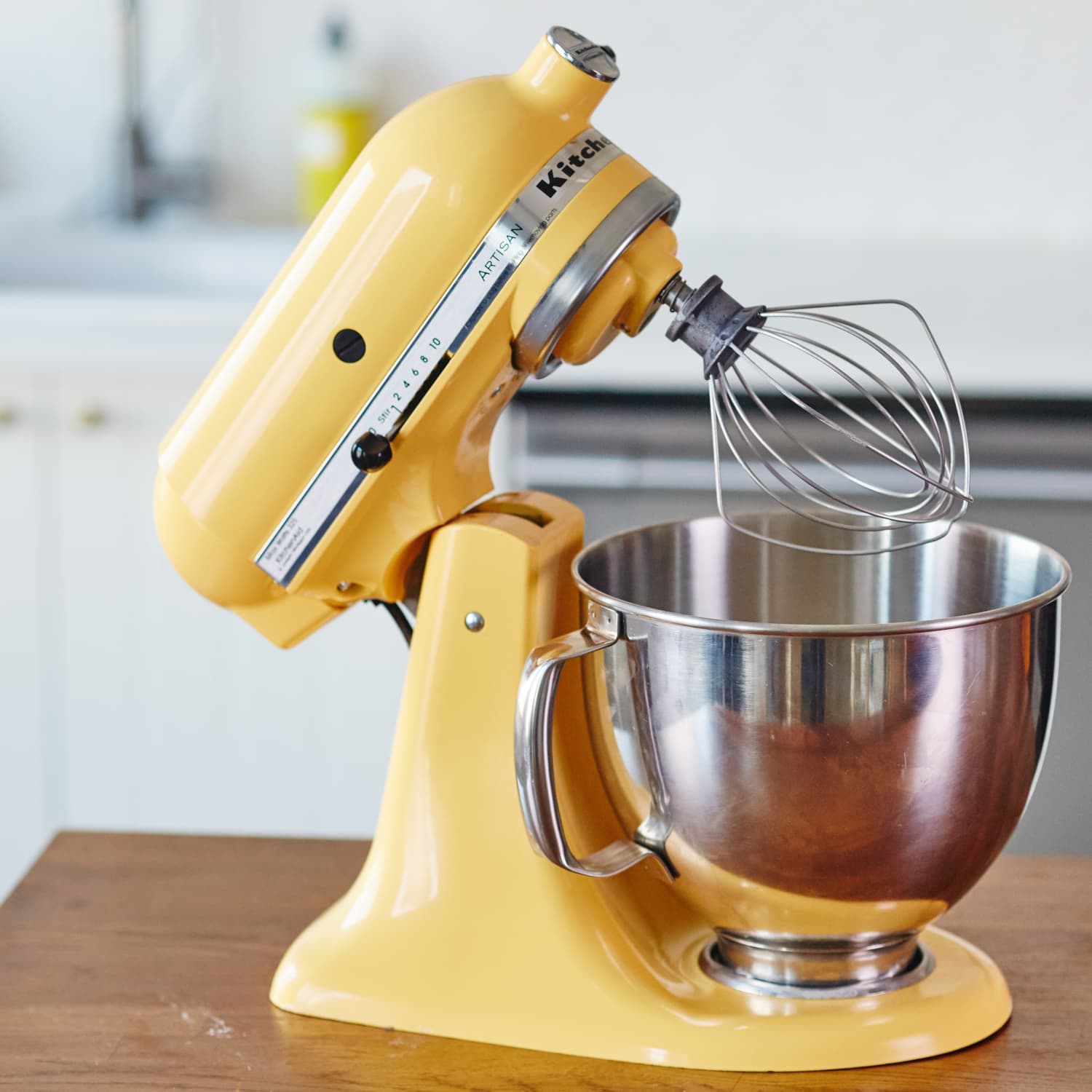 KitchenAid 5-Quart Stand Mixer Glass Bowl, Majestic Yellow