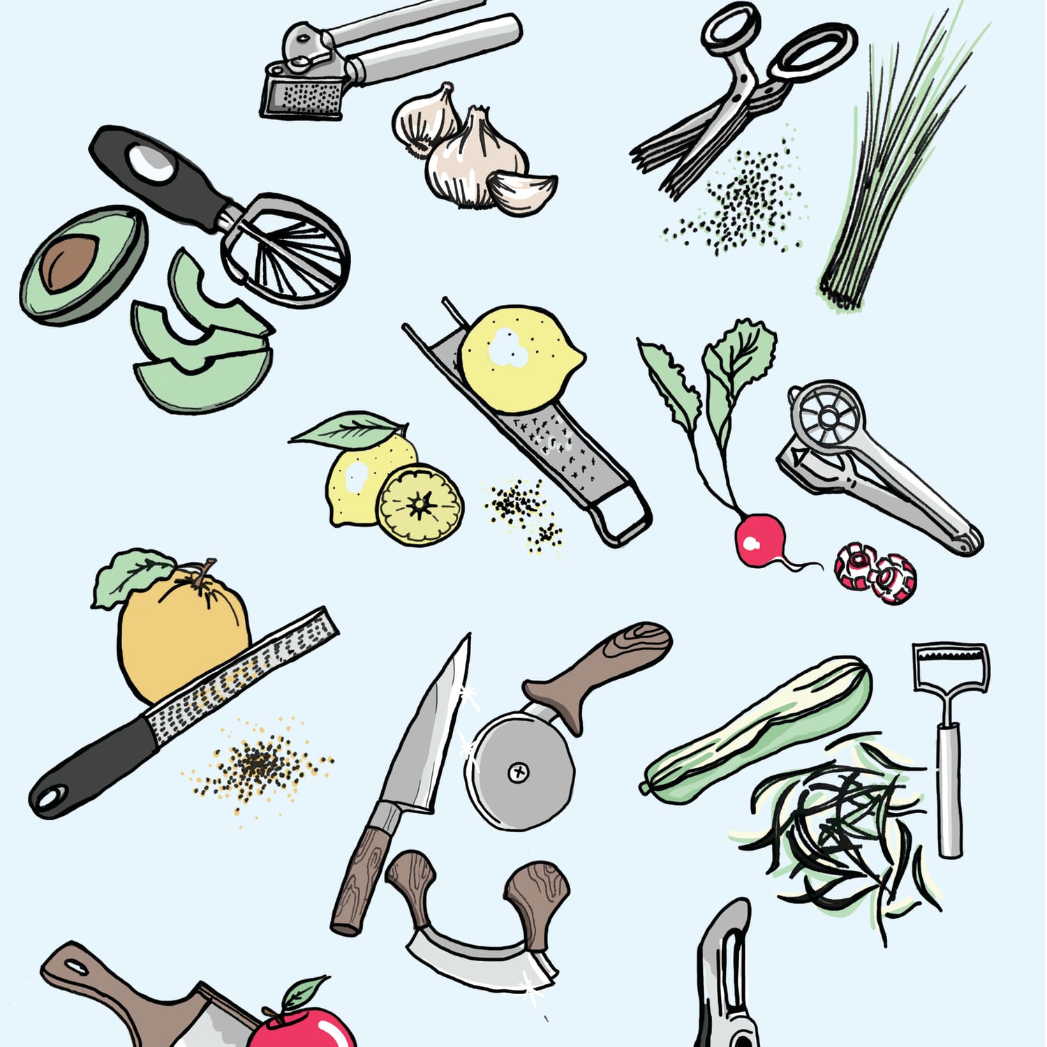 Kitchen tools for vegetables so you can easily prep for summer