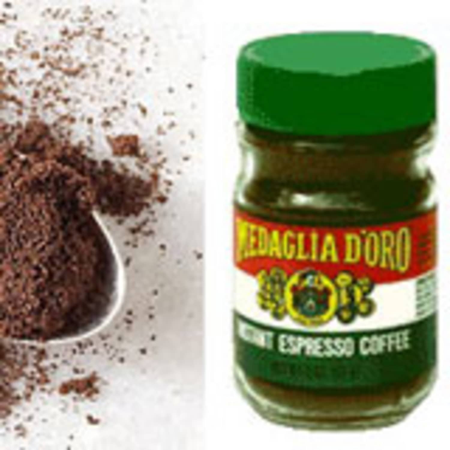 instant espresso coffee granules