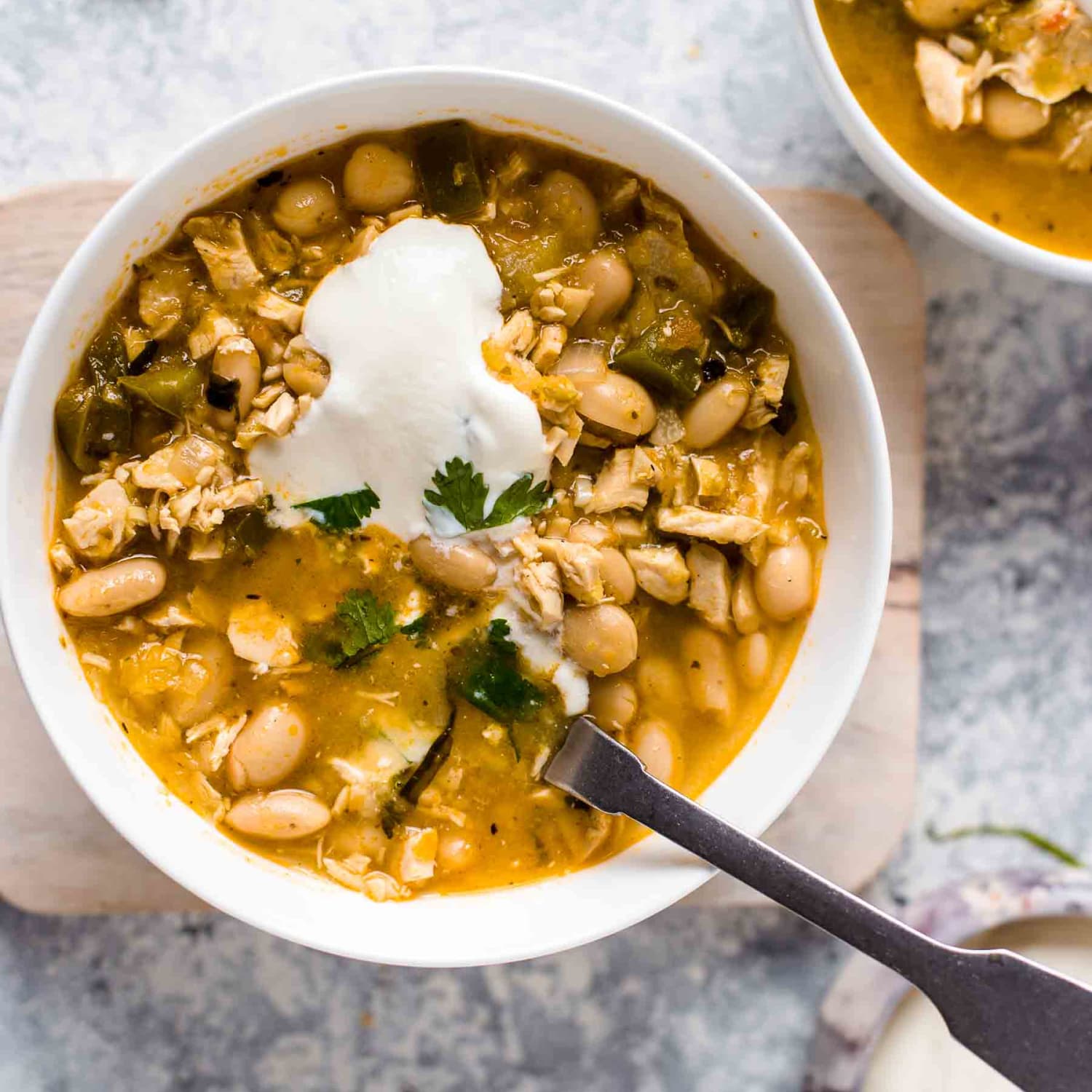 Spicy White Chicken Chili Recipe