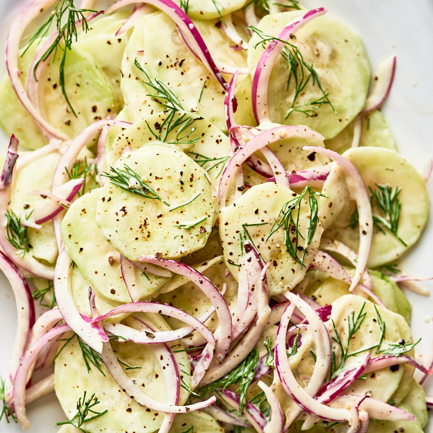Sour Cream And Dill Cucumber Salad Kitchn