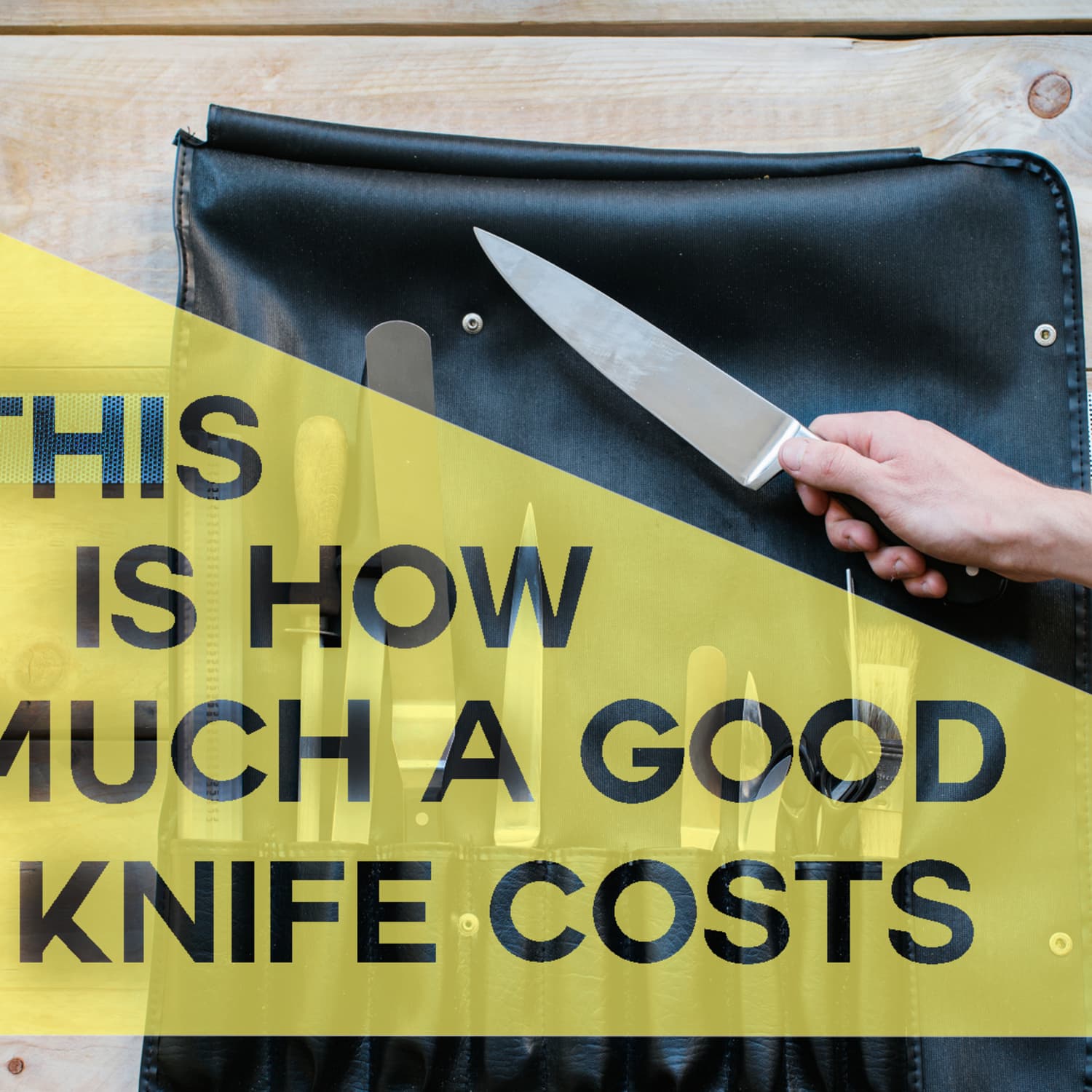 This Is How Much A Good Knife Costs Kitchn