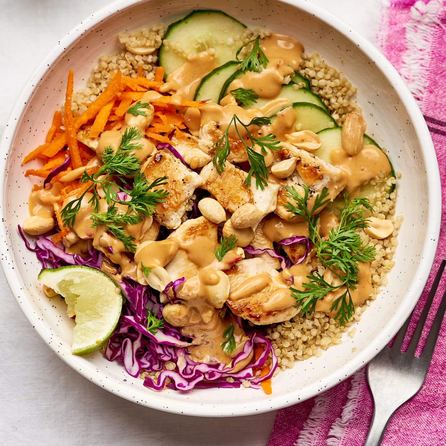 Recipe: Peanut Chicken Power Bowls