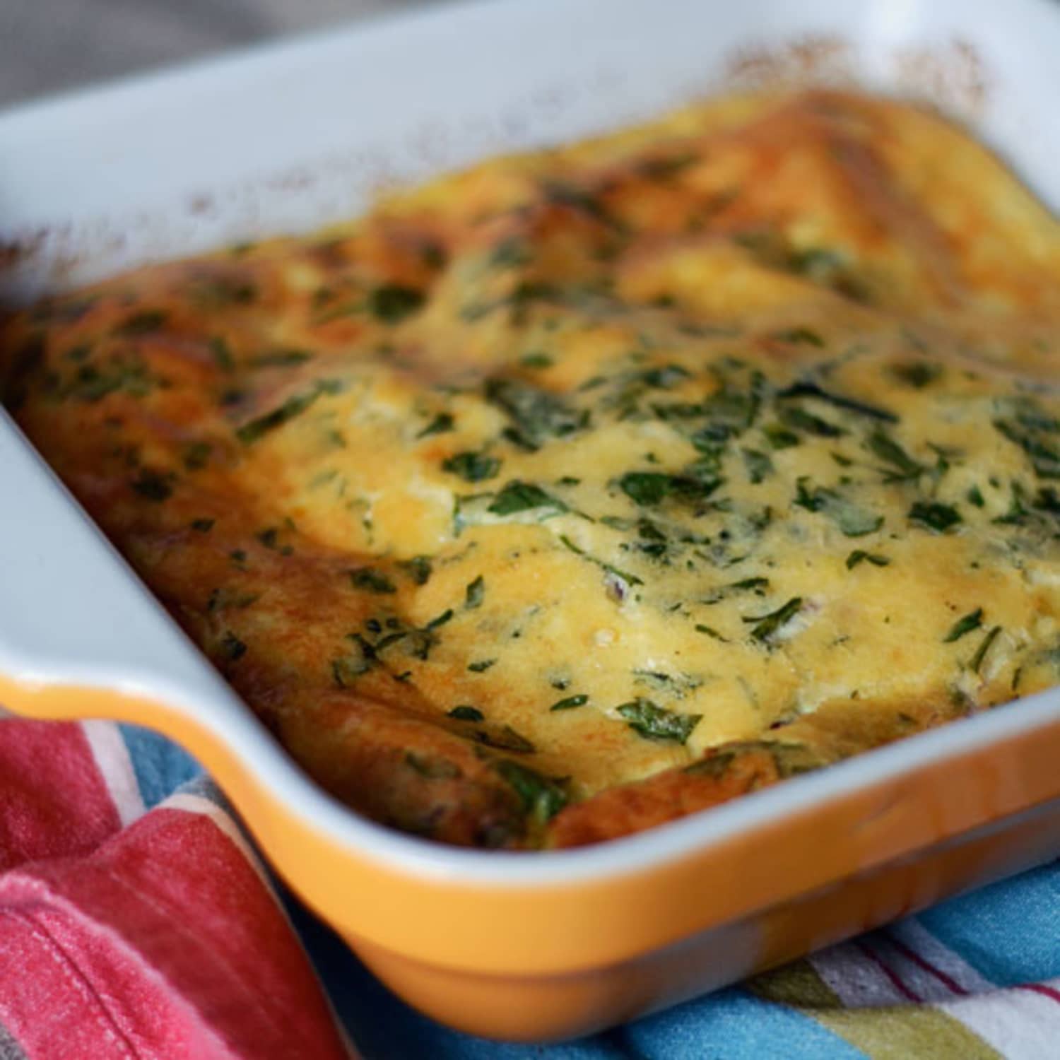 Quick Breakfast Recipe Basic Oven Omelet Kitchn