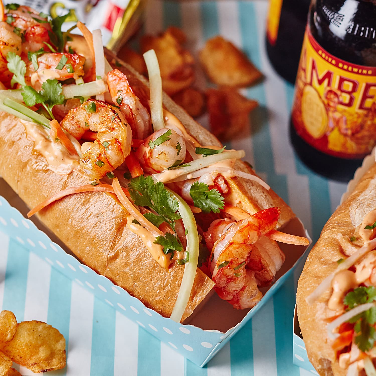 Recipe Vietnamese Style Shrimp Po Boy Kitchn