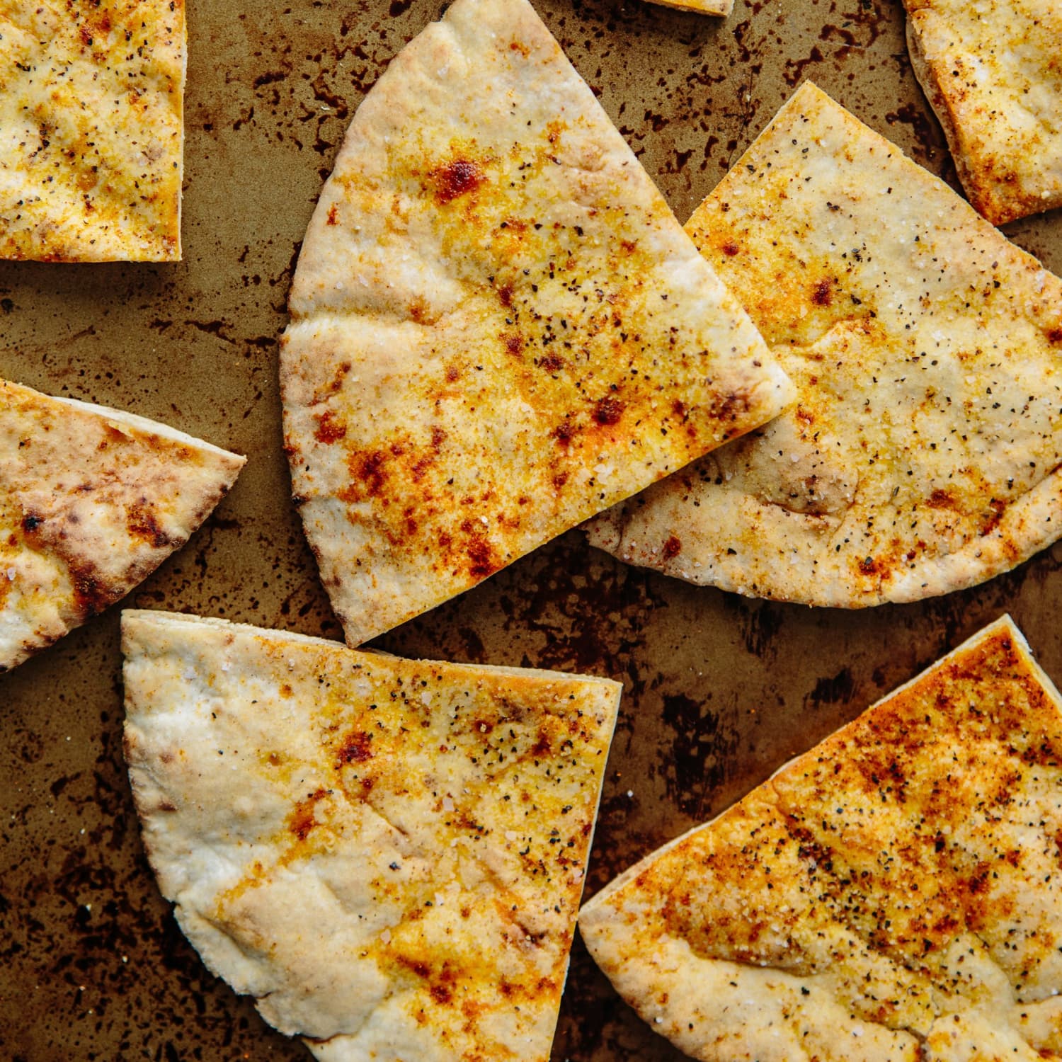 Recipe Crispy Garlic Pita Toasts Kitchn This was a wonderful recipe! crispy garlic pita toasts