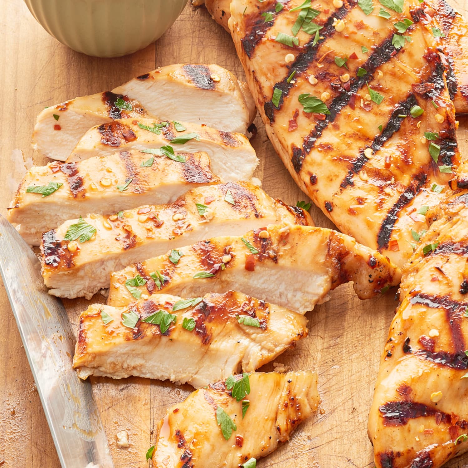 Grilled chicken breast + Juicy