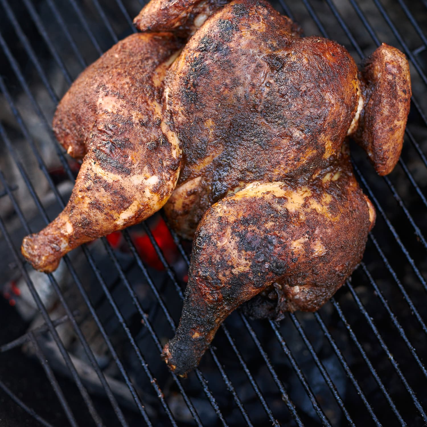 Grill whole 2025 chicken spatchcock