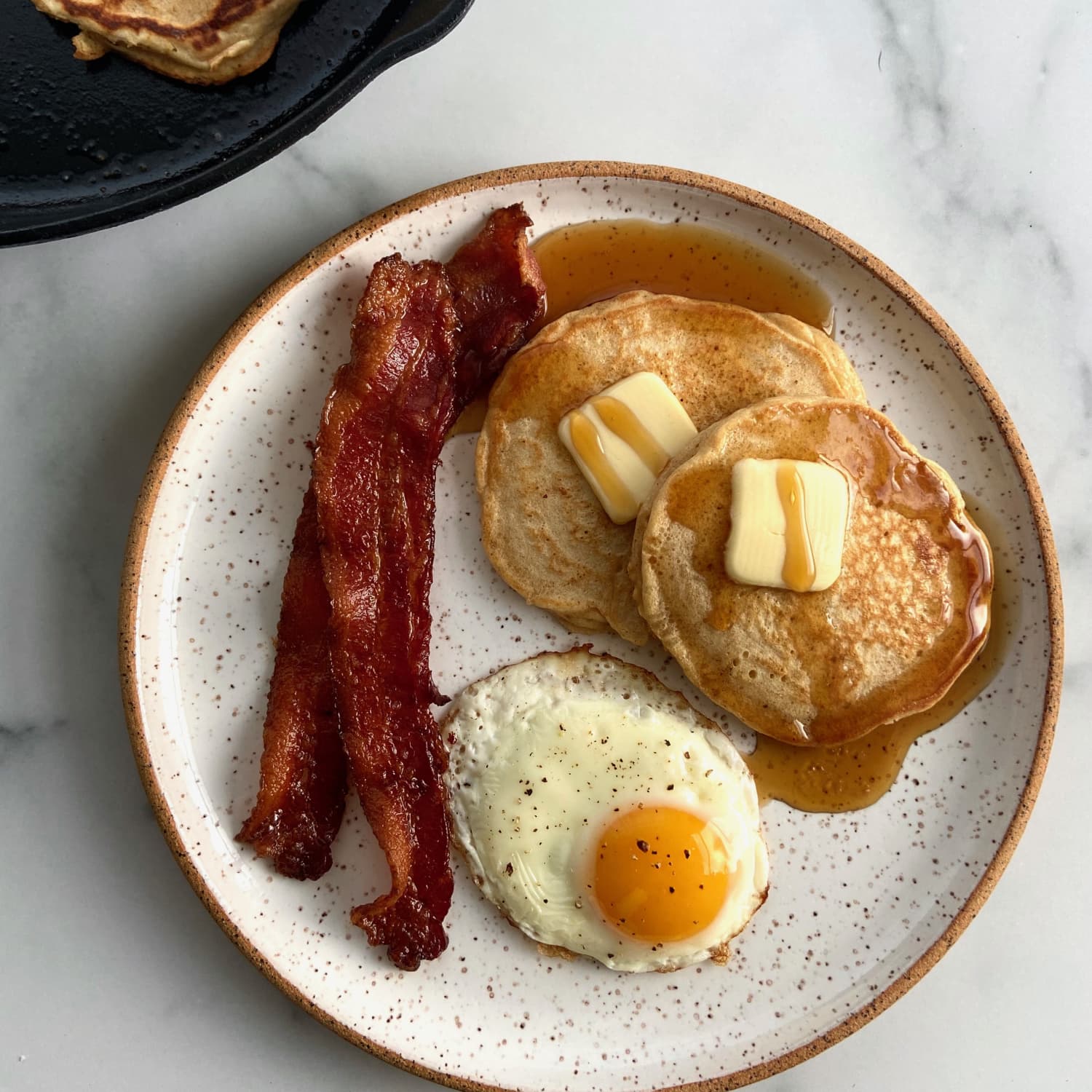 Overnight Sourdough Pancakes
