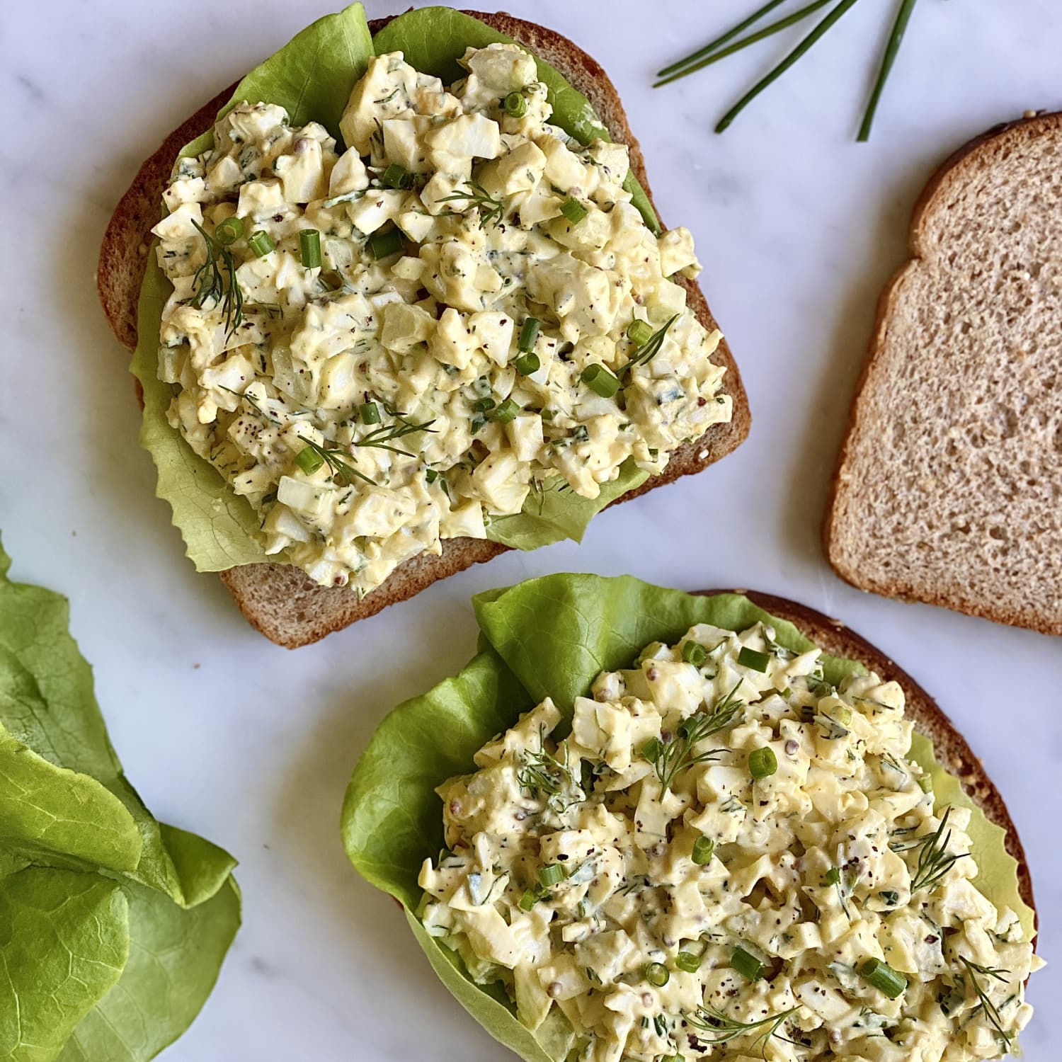 Egg shop salad sandwich