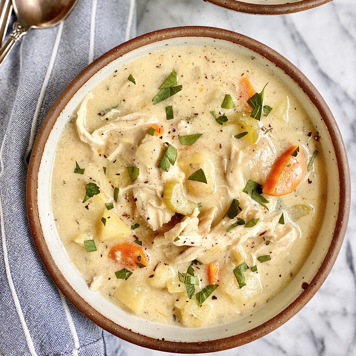 Creamy Chicken Potato Soup