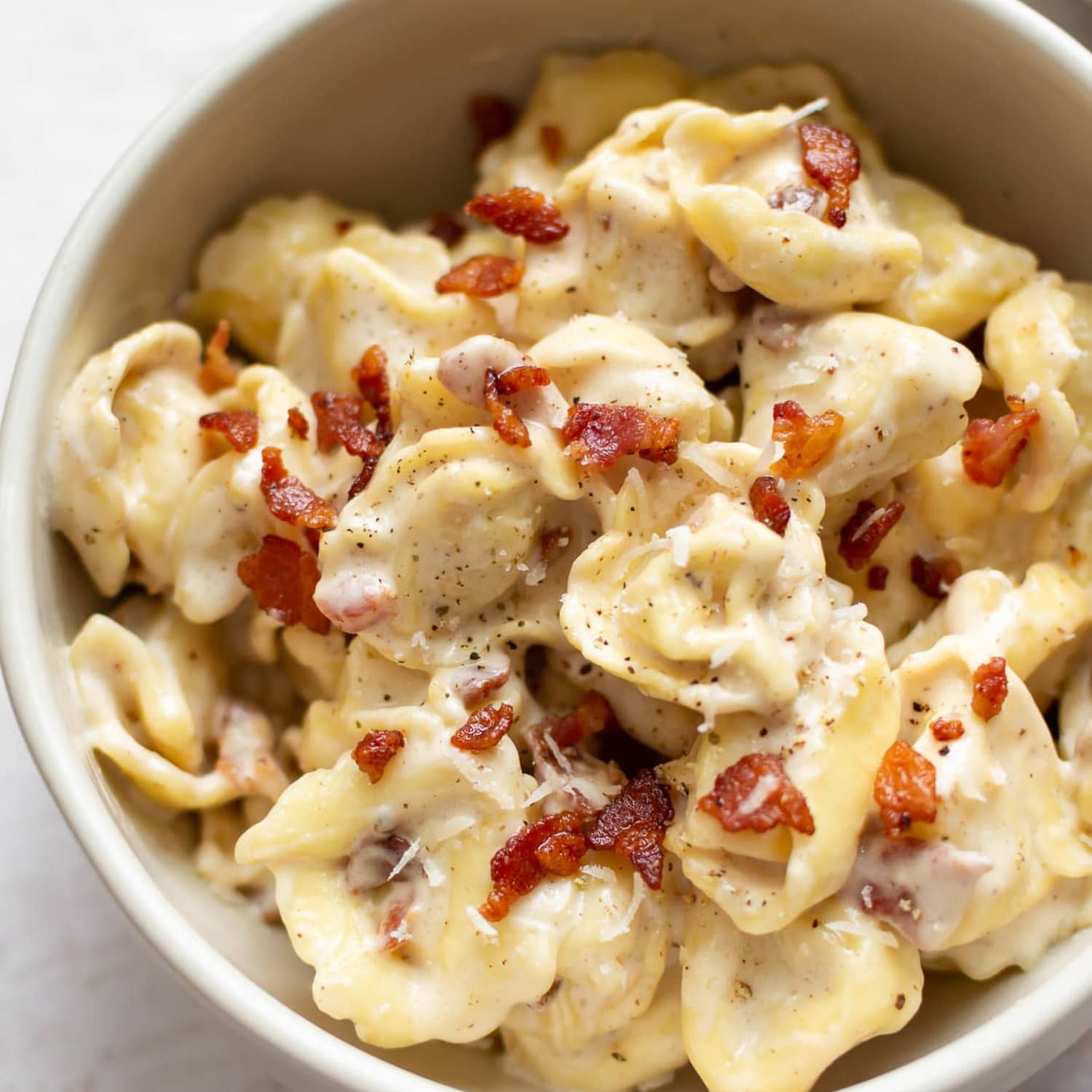 Bacon Cheeseburger Skillet Tortellini — Mandy In The, 52 OFF