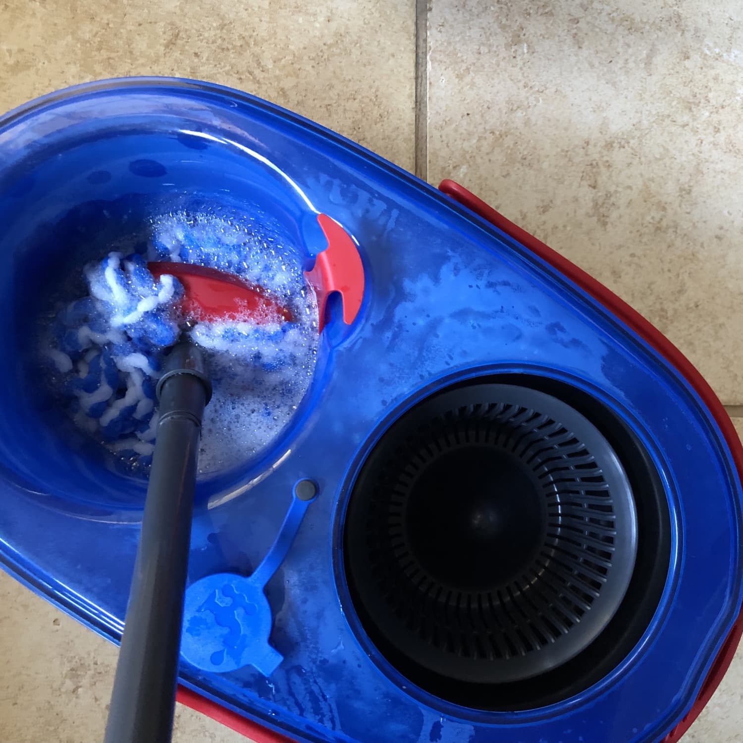 How to use clearance a spin mop