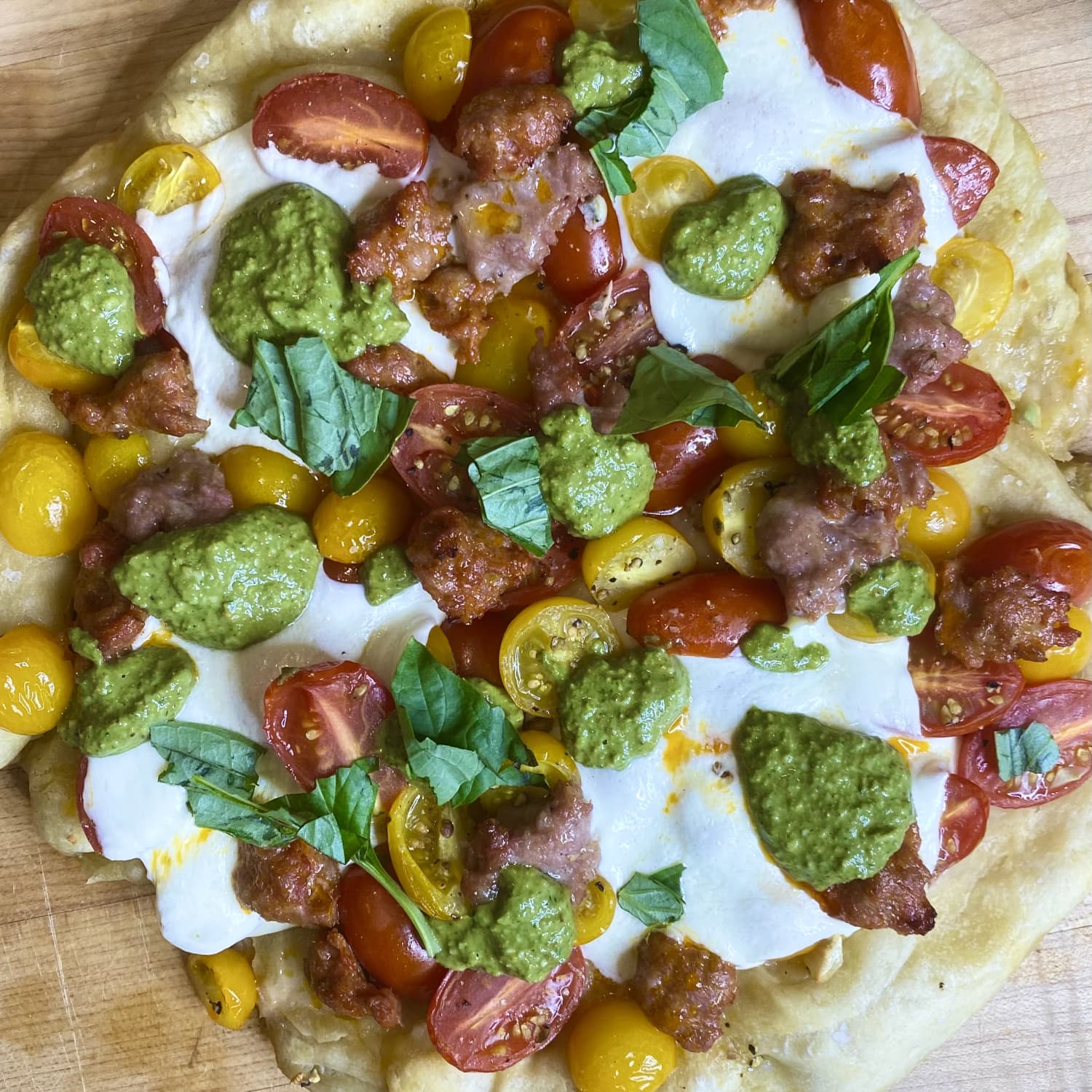 fried dough recipe with pizza dough Virgen Herndon