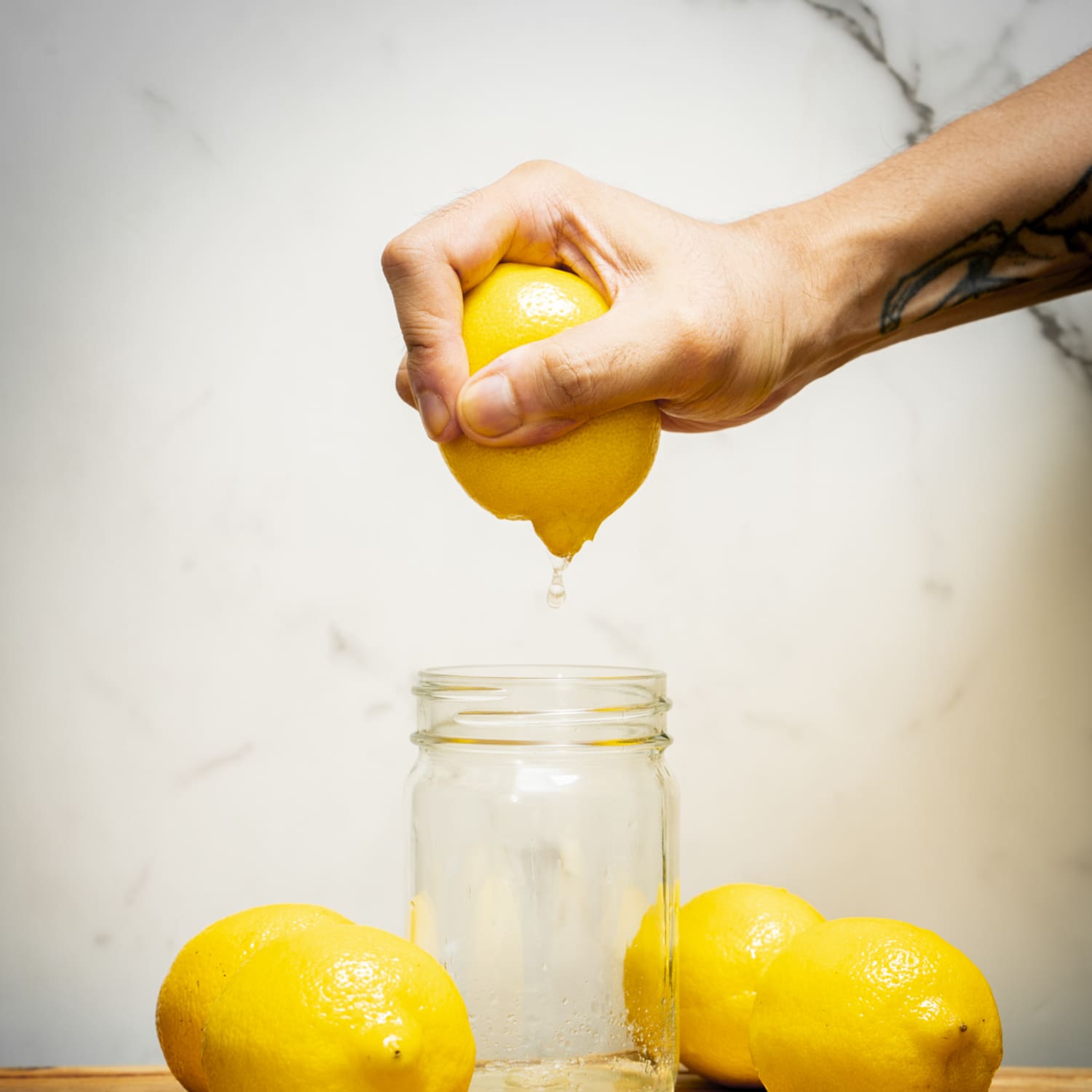 Squeezing lemons hotsell