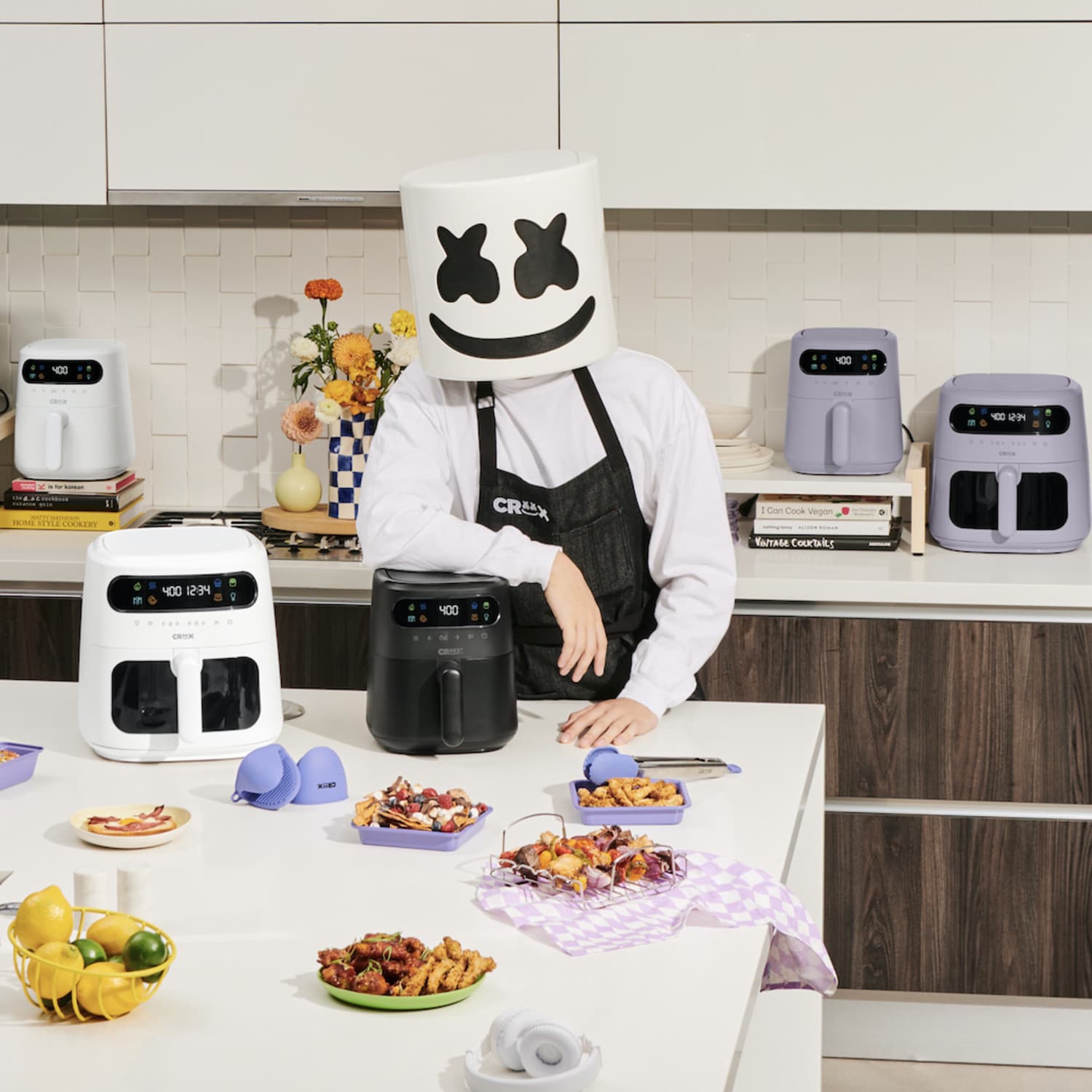 Crux air fryer pink hot sale