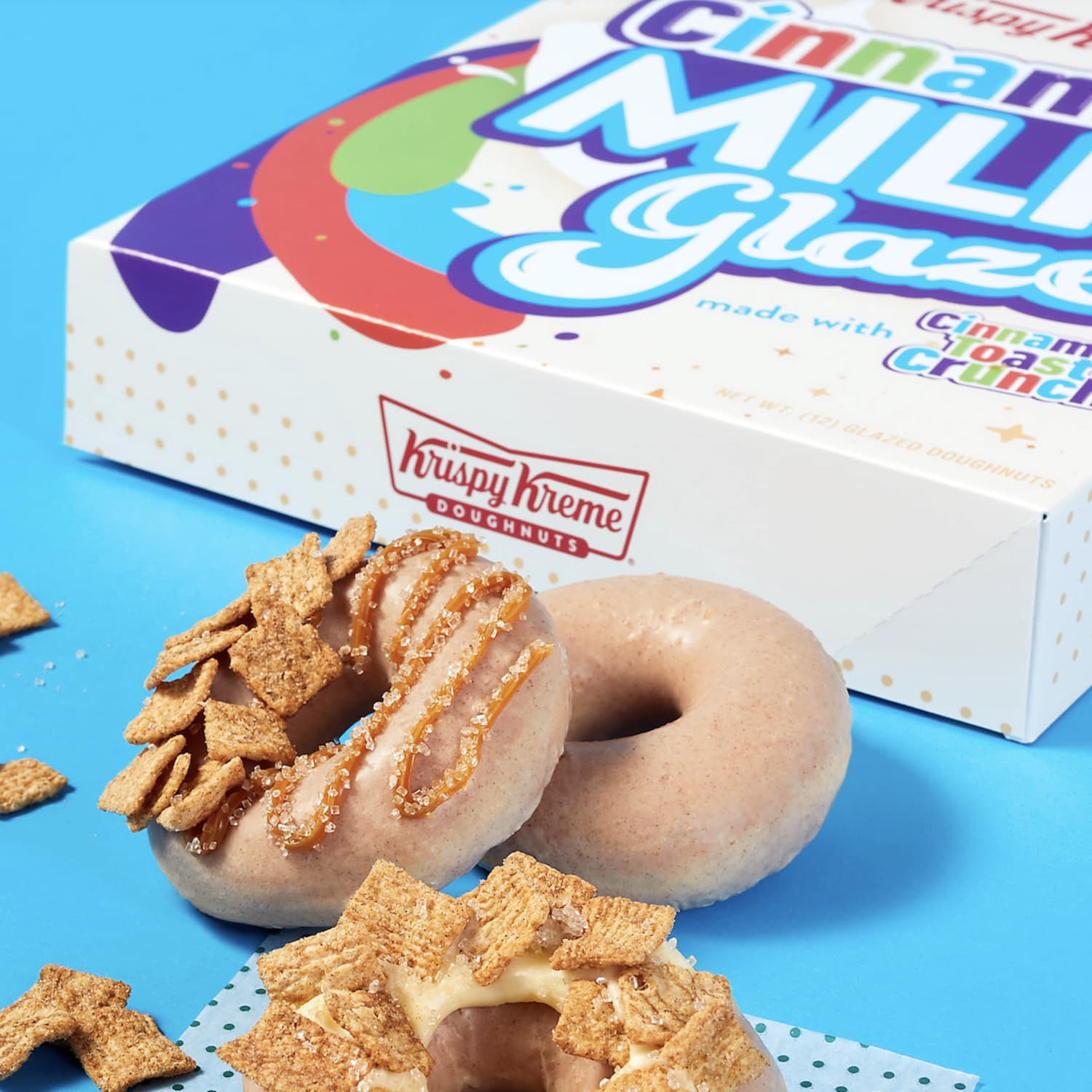 Krispy Kreme Debuts Cinnamon Toast Crunch Doughnuts, 54 OFF
