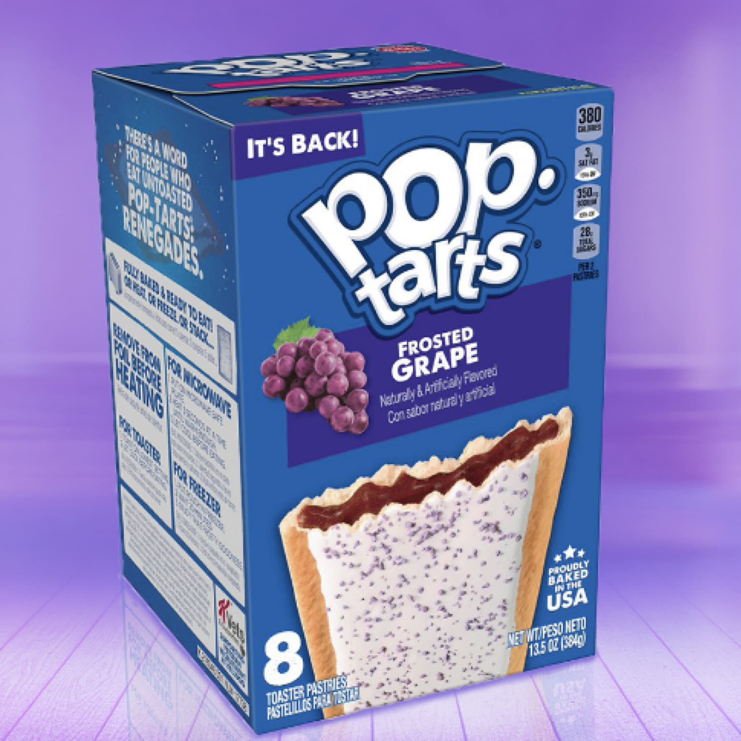 Water flavoured pop tarts discount