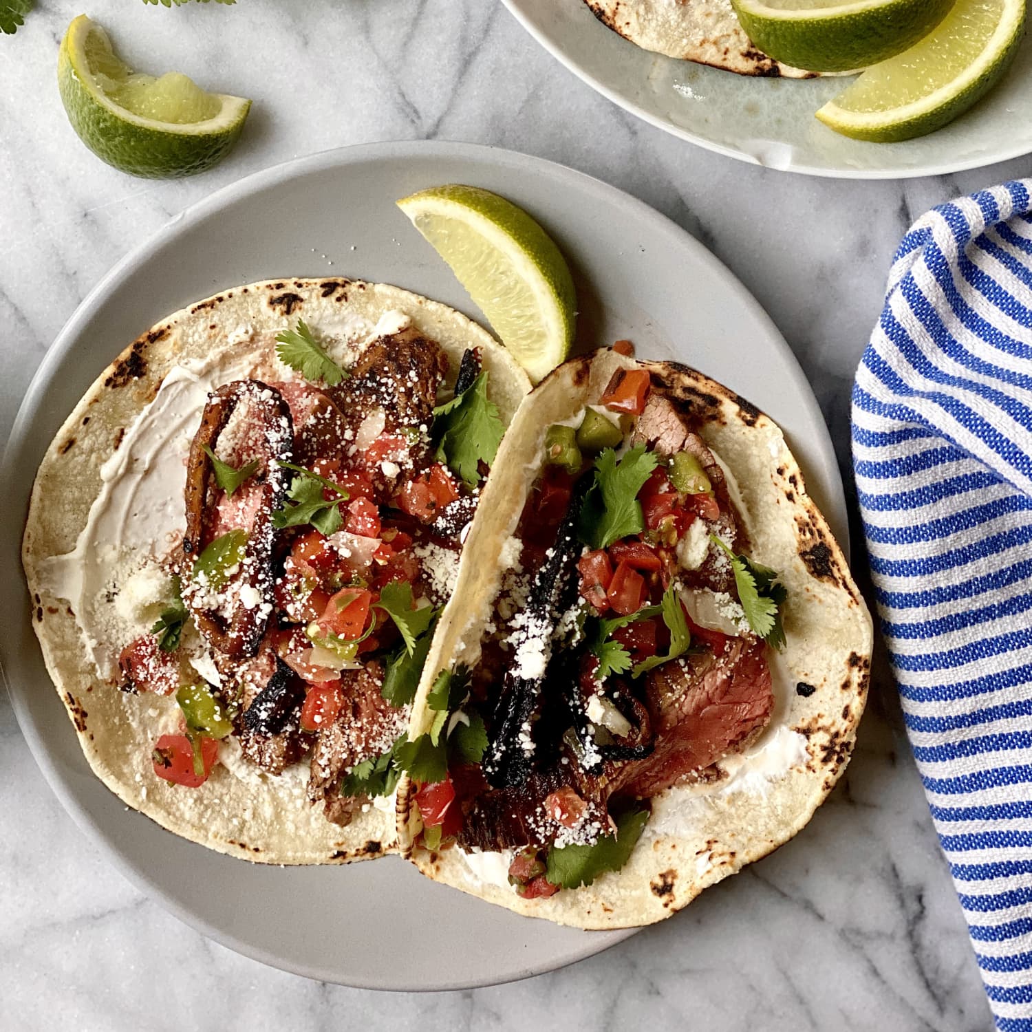 Steak taco top marinade