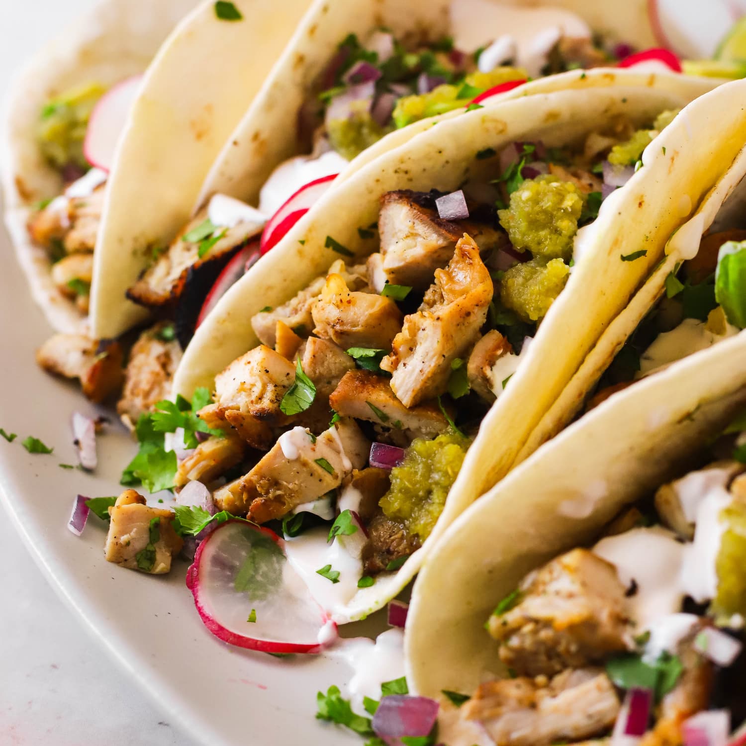 My Go To Grilled Chicken Tacos