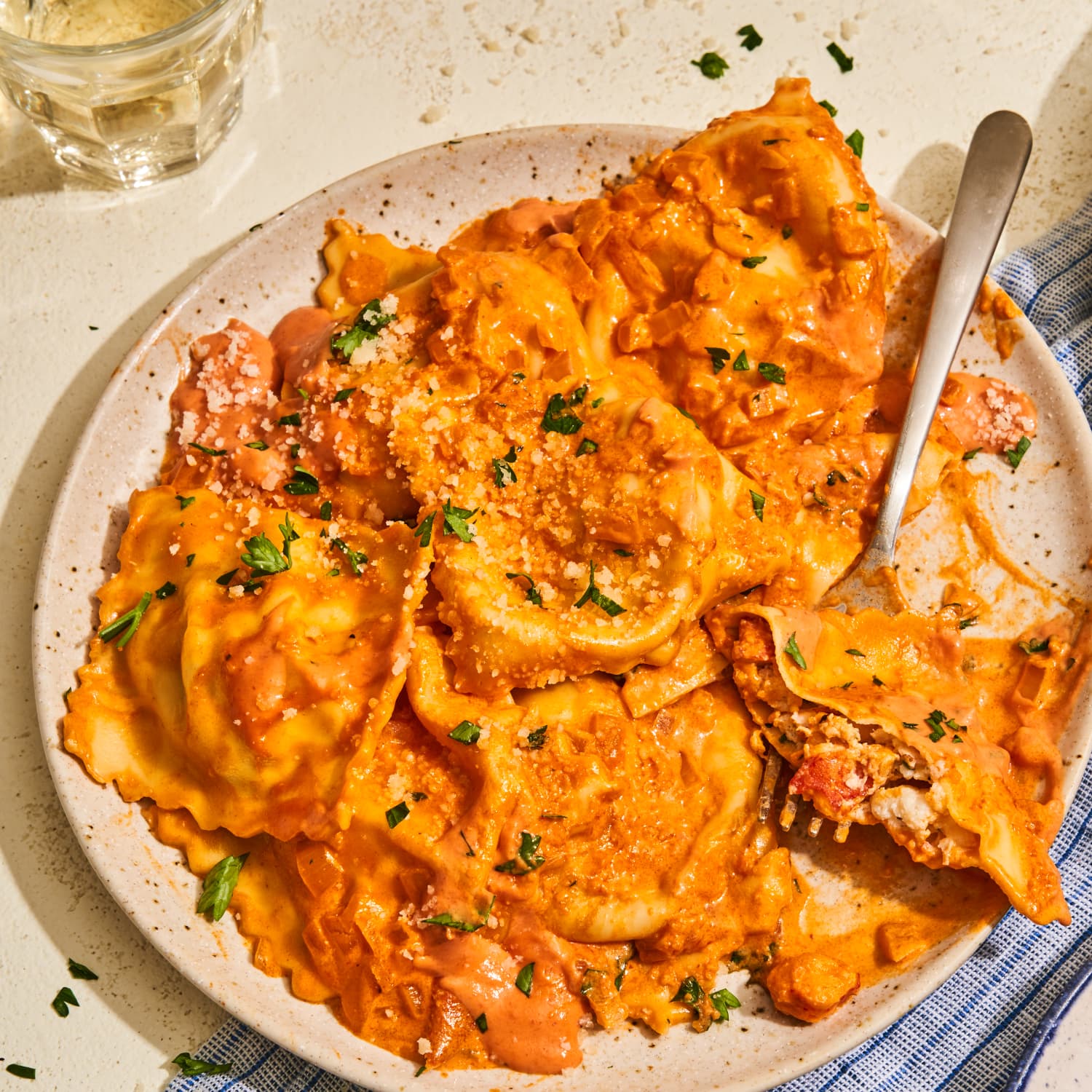 Lobster clearance ravioli sauce