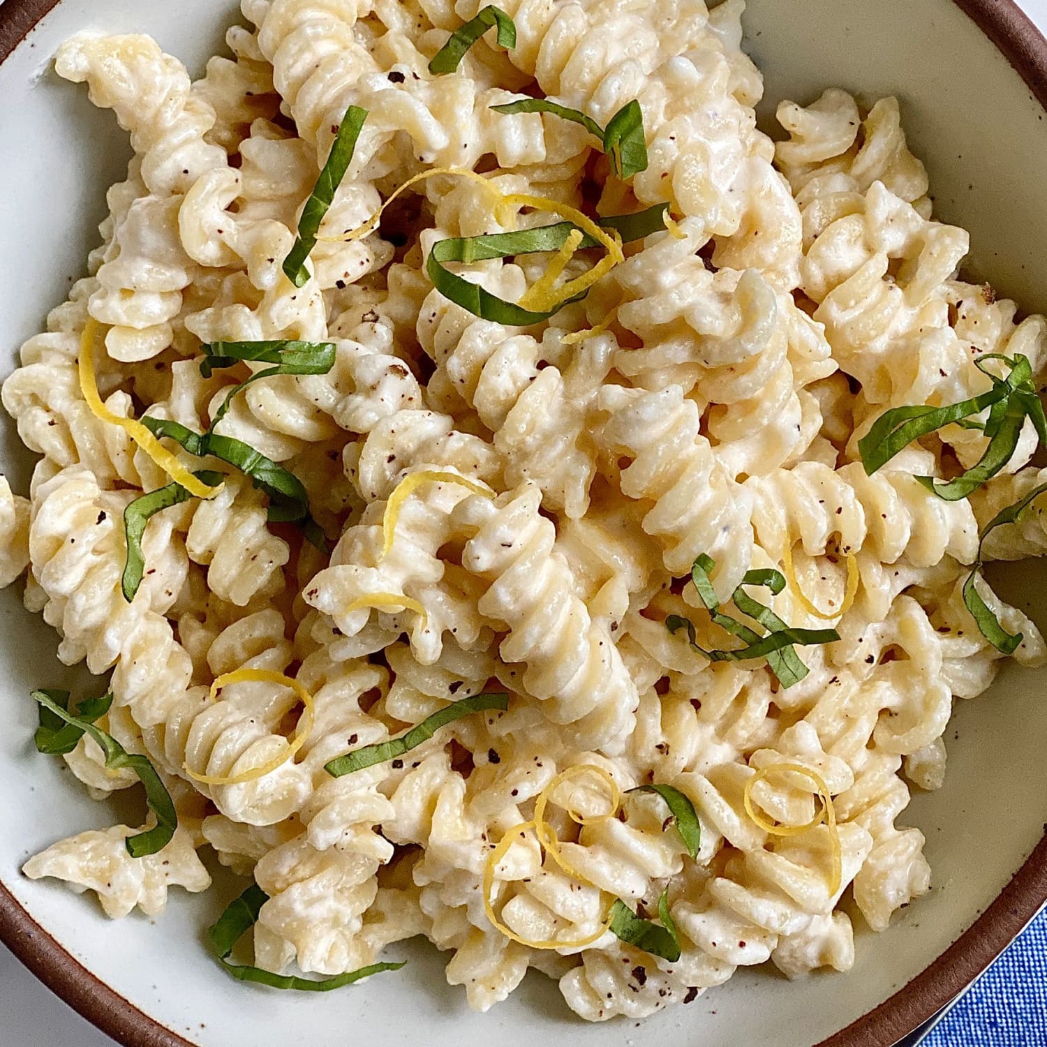 Impossibly Creamy Cottage Cheese Pasta
