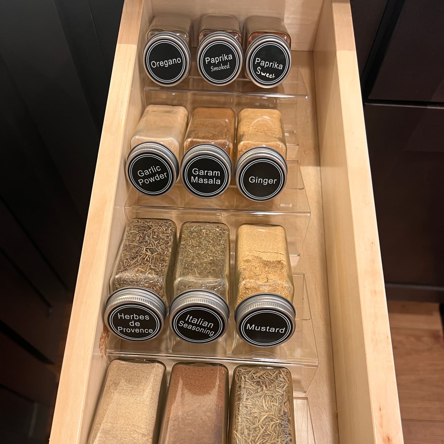 The Brilliant 5 DIY Dollar Store Spice Rack Hack The Kitchn