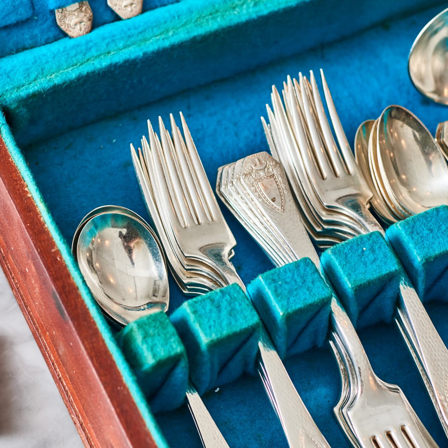 How to polish silver utensils sales