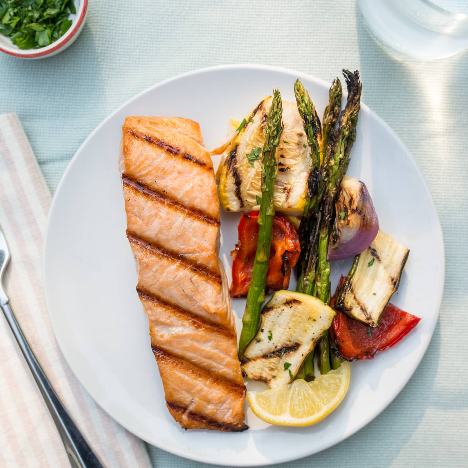 Grilled 2025 fish steaks