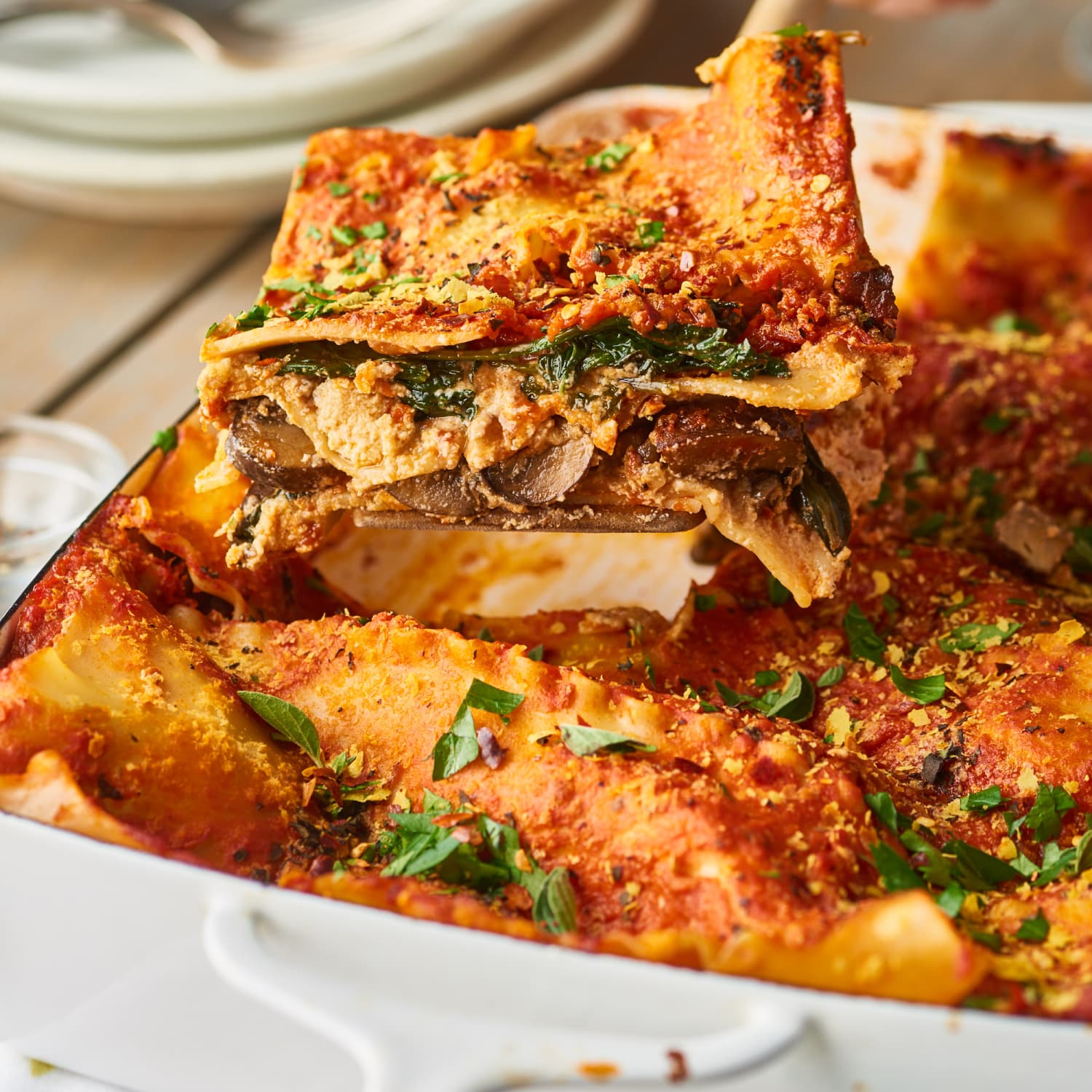 Vegan lasagna shop