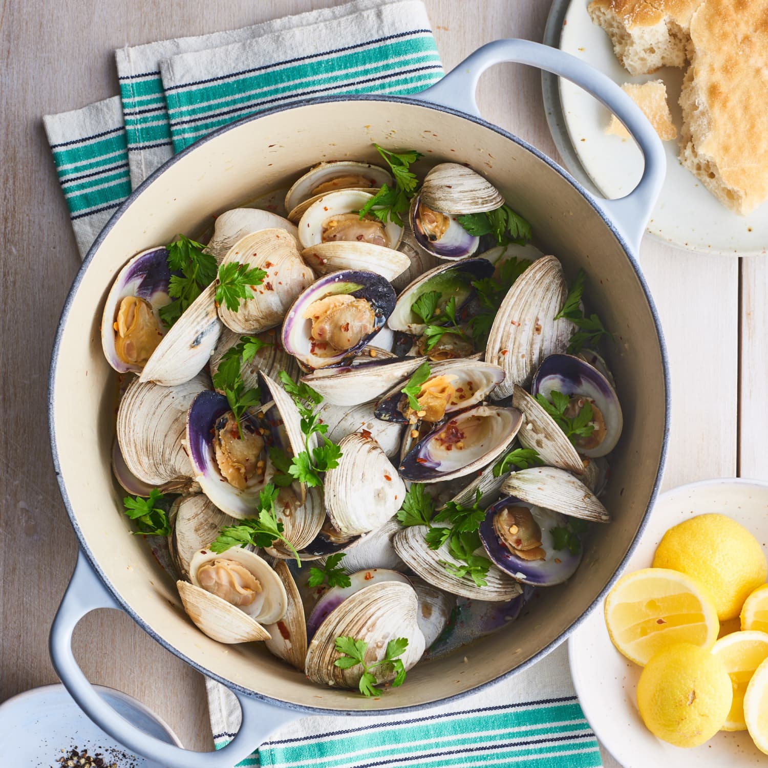 Cooking clams clearance