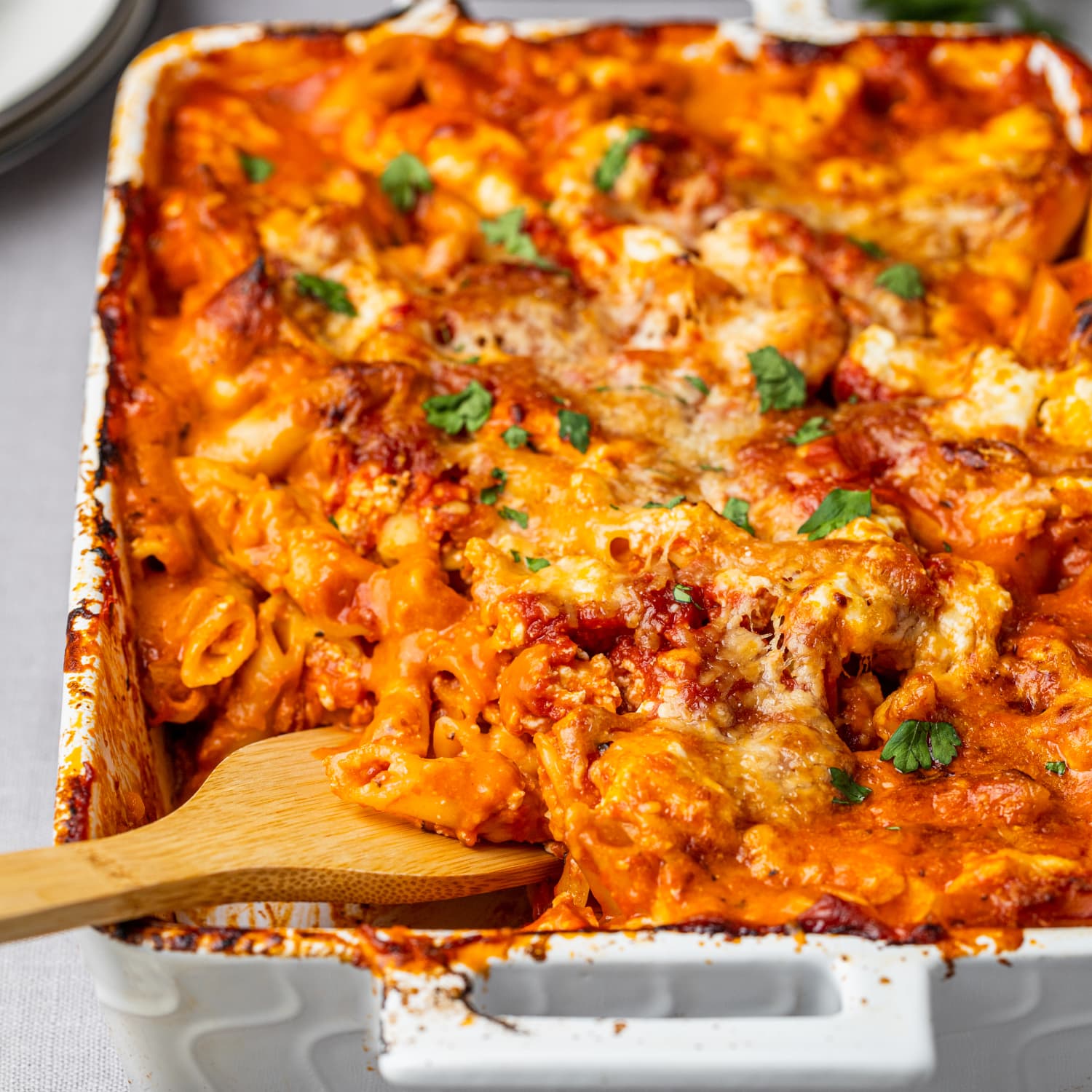 5 Ingredient No Boil Baked Ziti