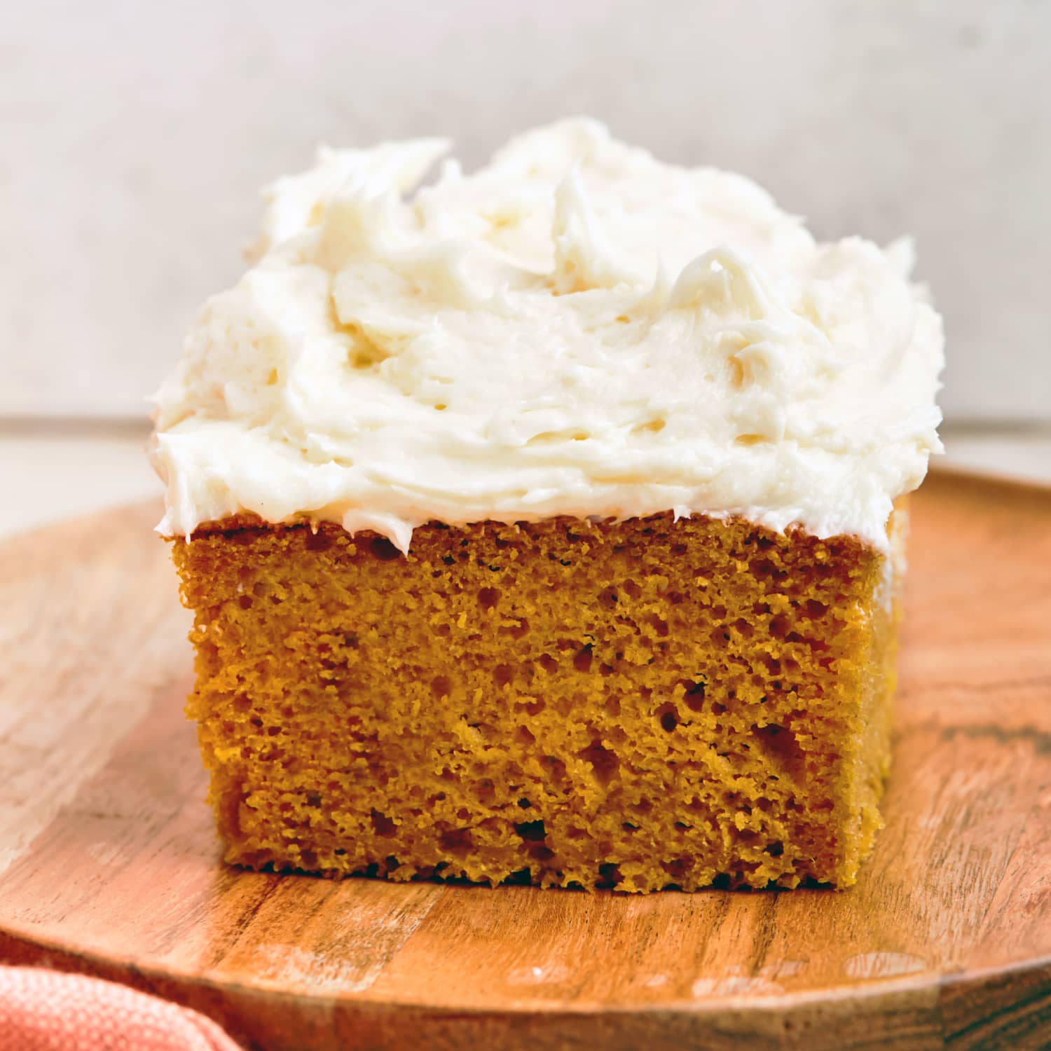 Pumpkin Cake with Cream Cheese Frosting