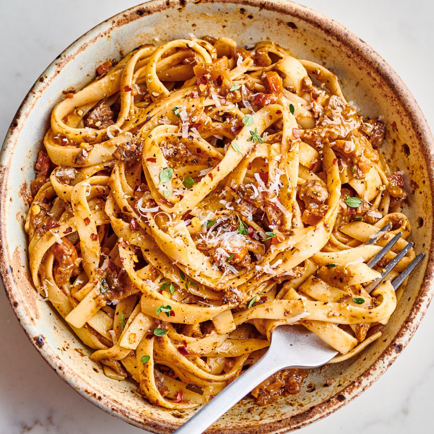 Fettucini bolognese cheap