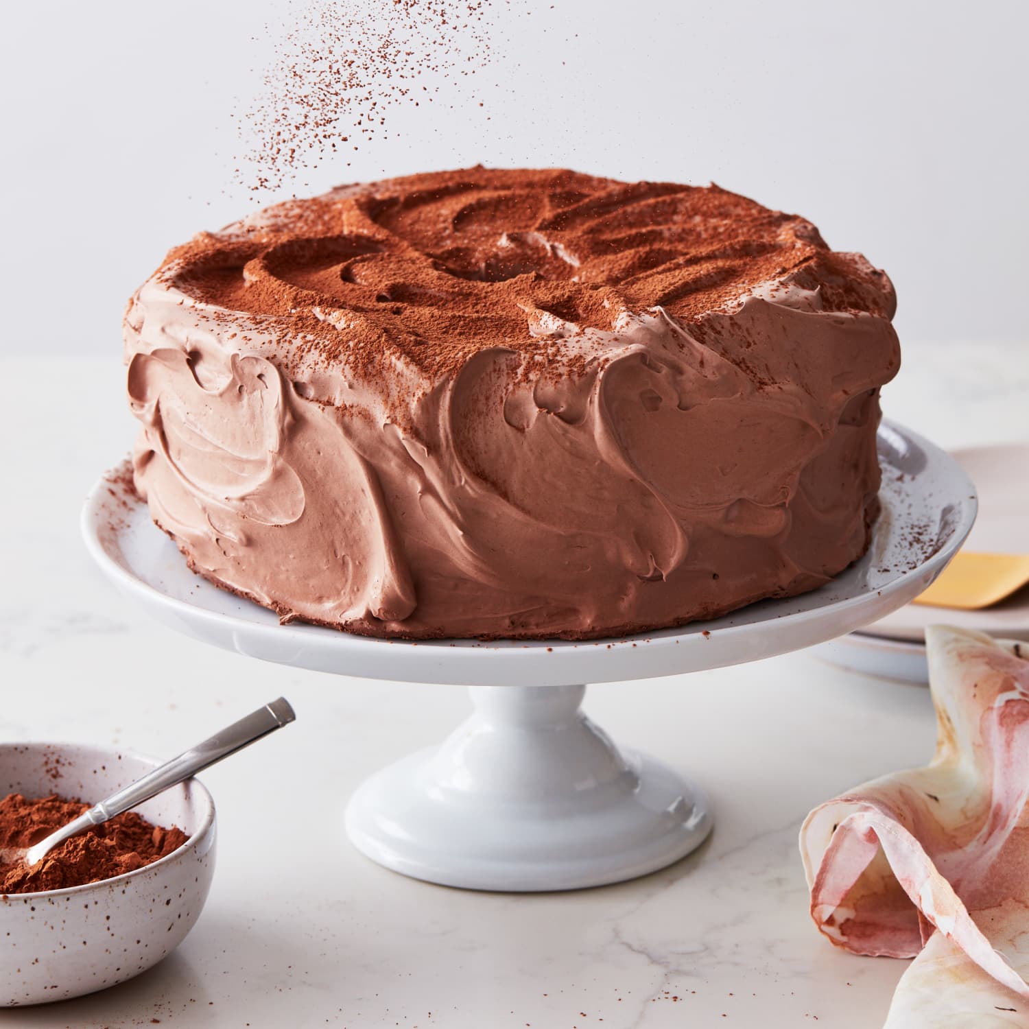 Chocolate angel food cake hotsell