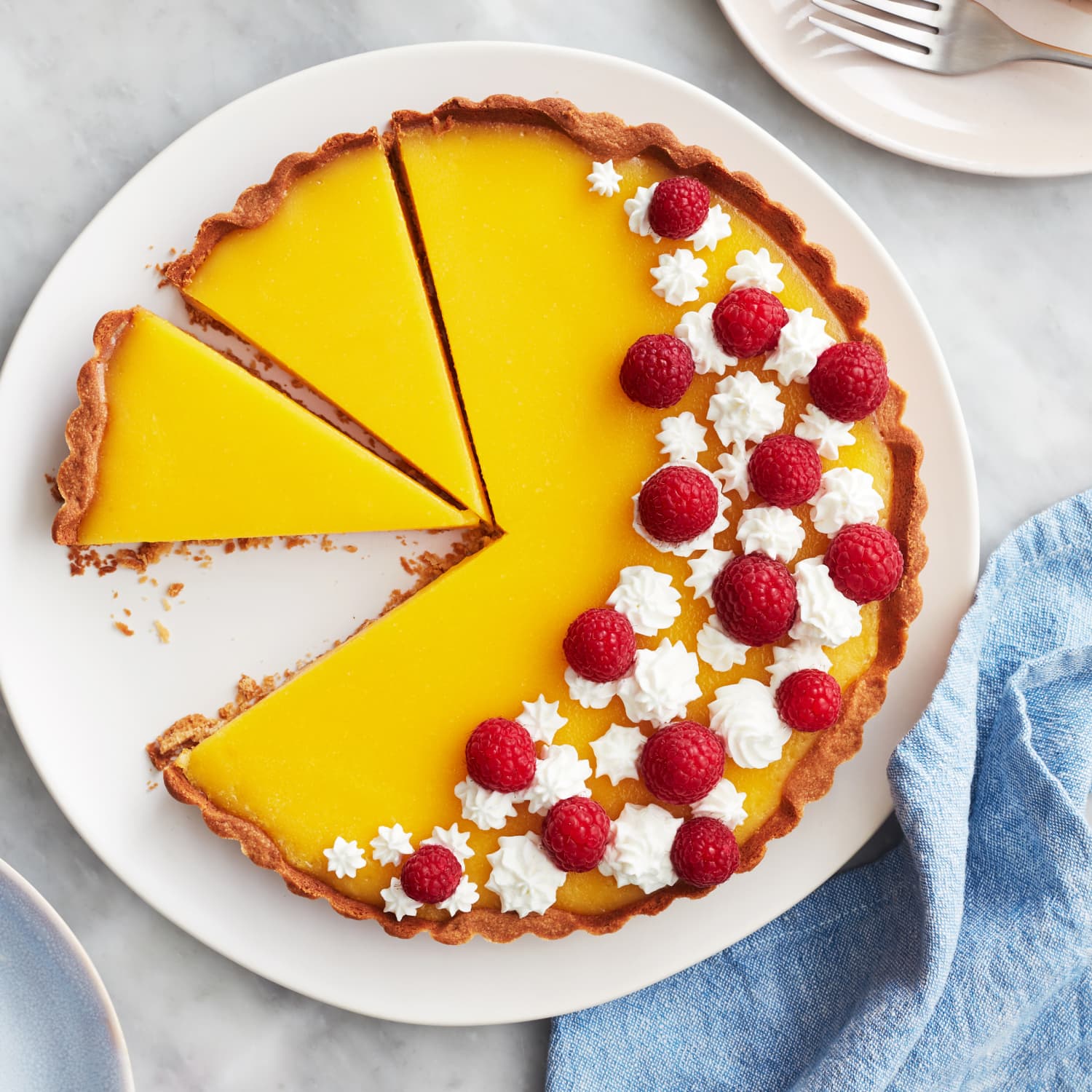 Tart shell pan outlet