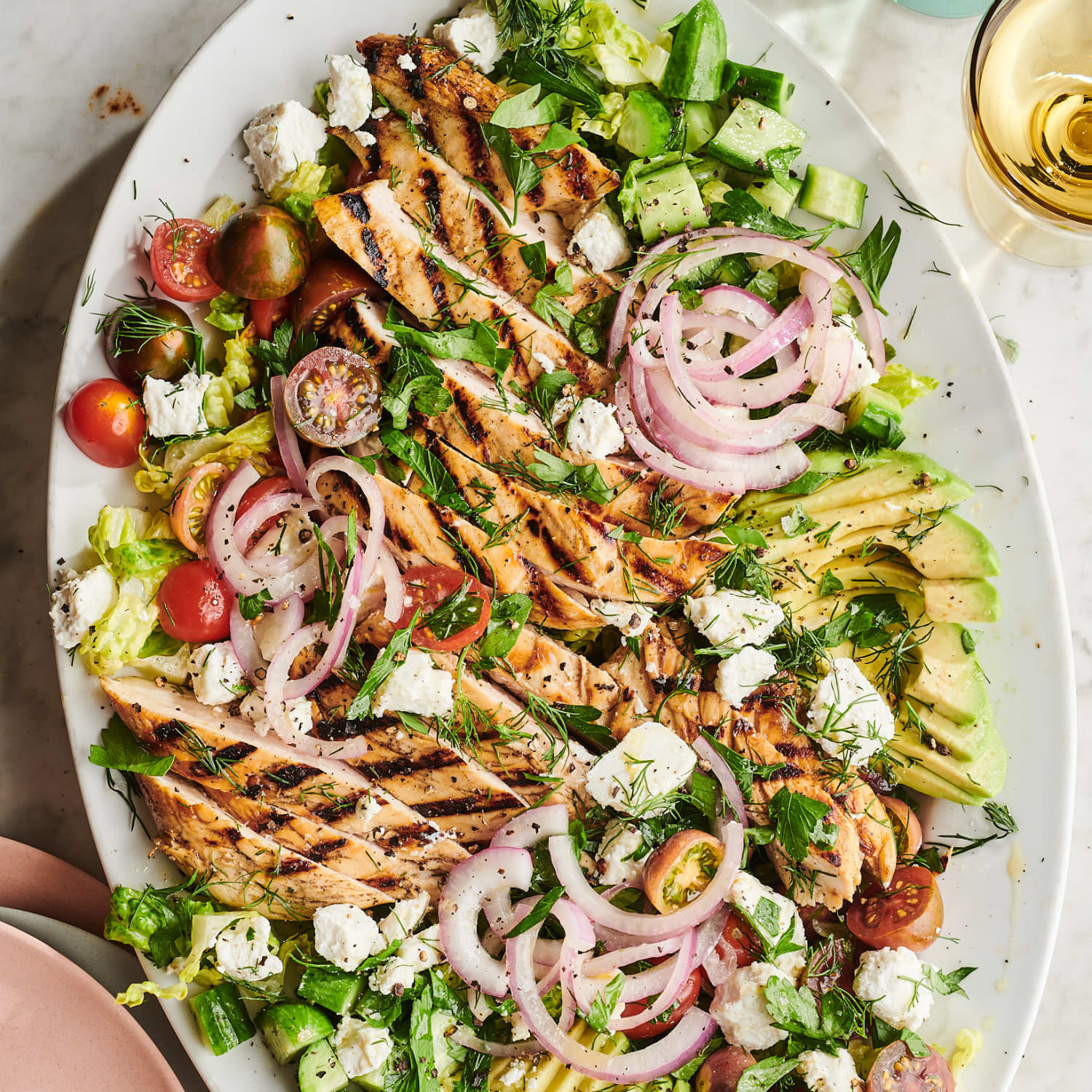 Best grilled chicken salads sales near me