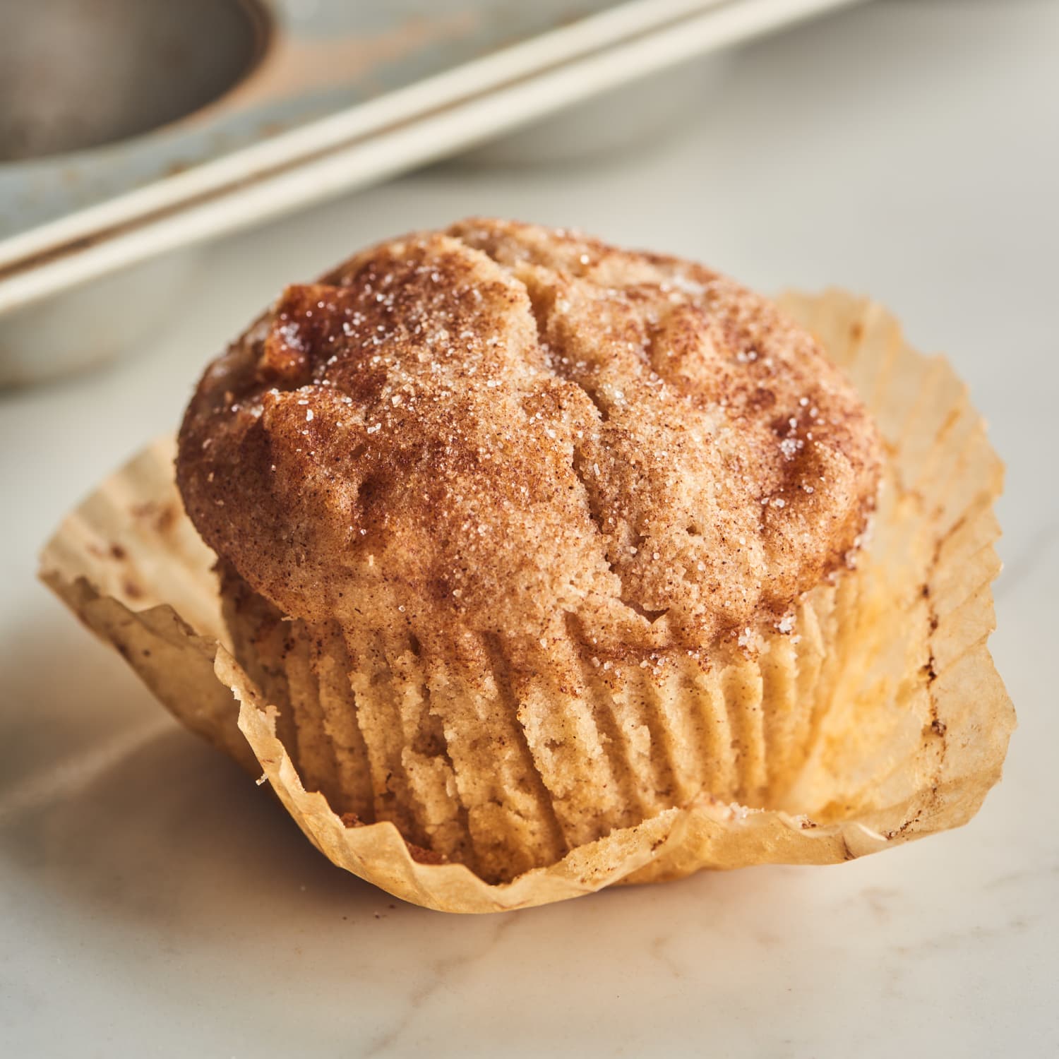 Cinnamon Sugar Apple Muffins