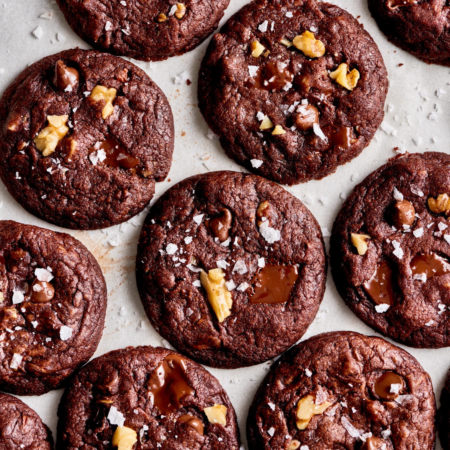 Vegan Double Chocolate Cookies