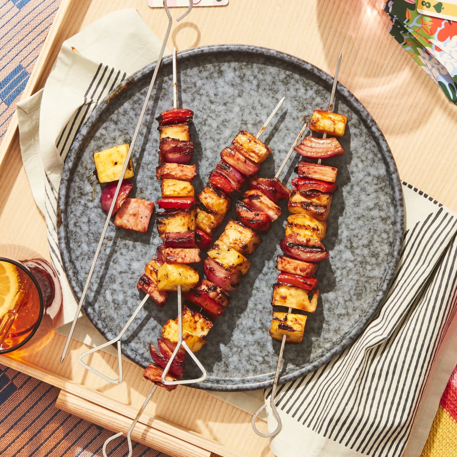 Hawaiian Pizza Skewers