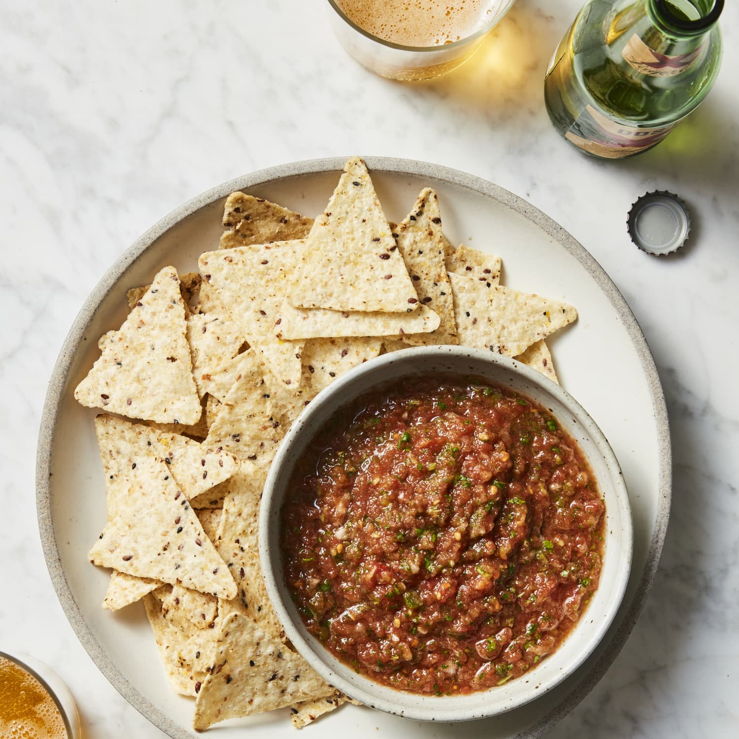 Blended salsa recipe sale