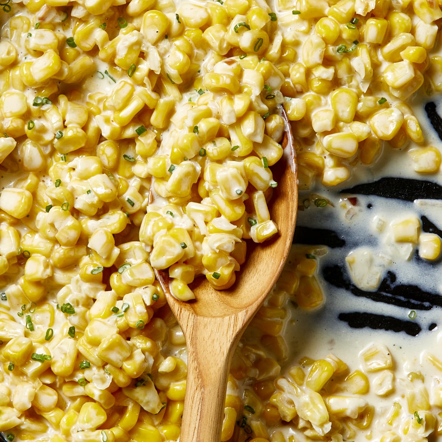 Creamed corn shop with cream cheese