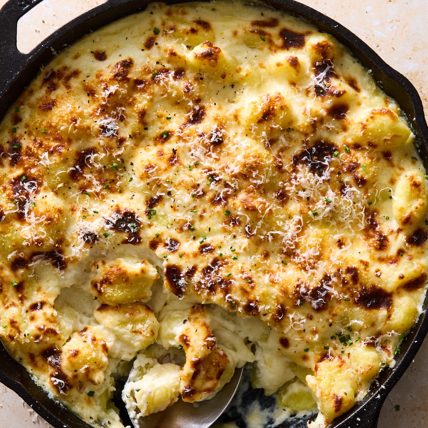 Gnocchi Alfredo Bake