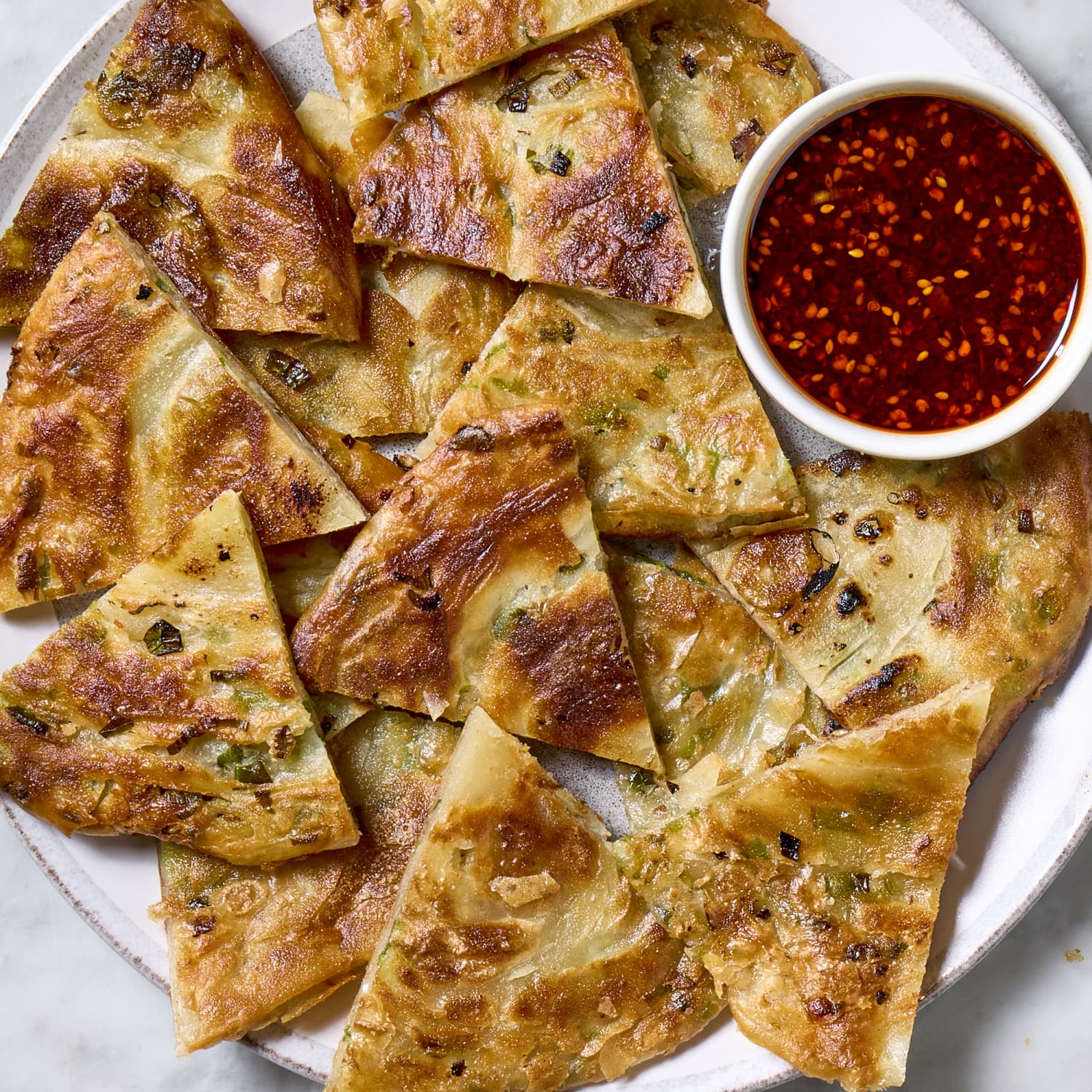 Scallion pancakes outlet